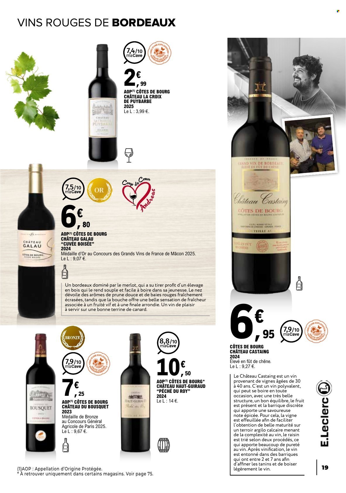 Catalogue E.LECLERC - Foire aux Vins