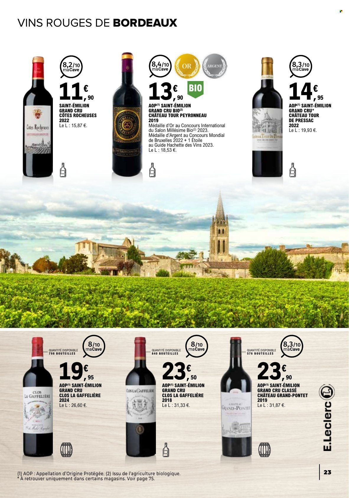Catalogue E.LECLERC - Foire aux Vins