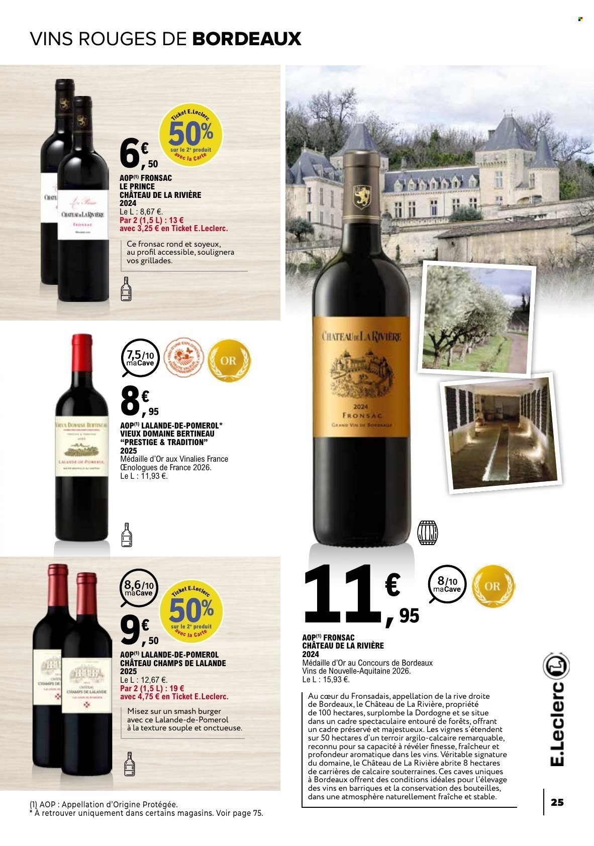 Catalogue E.LECLERC - Foire aux Vins