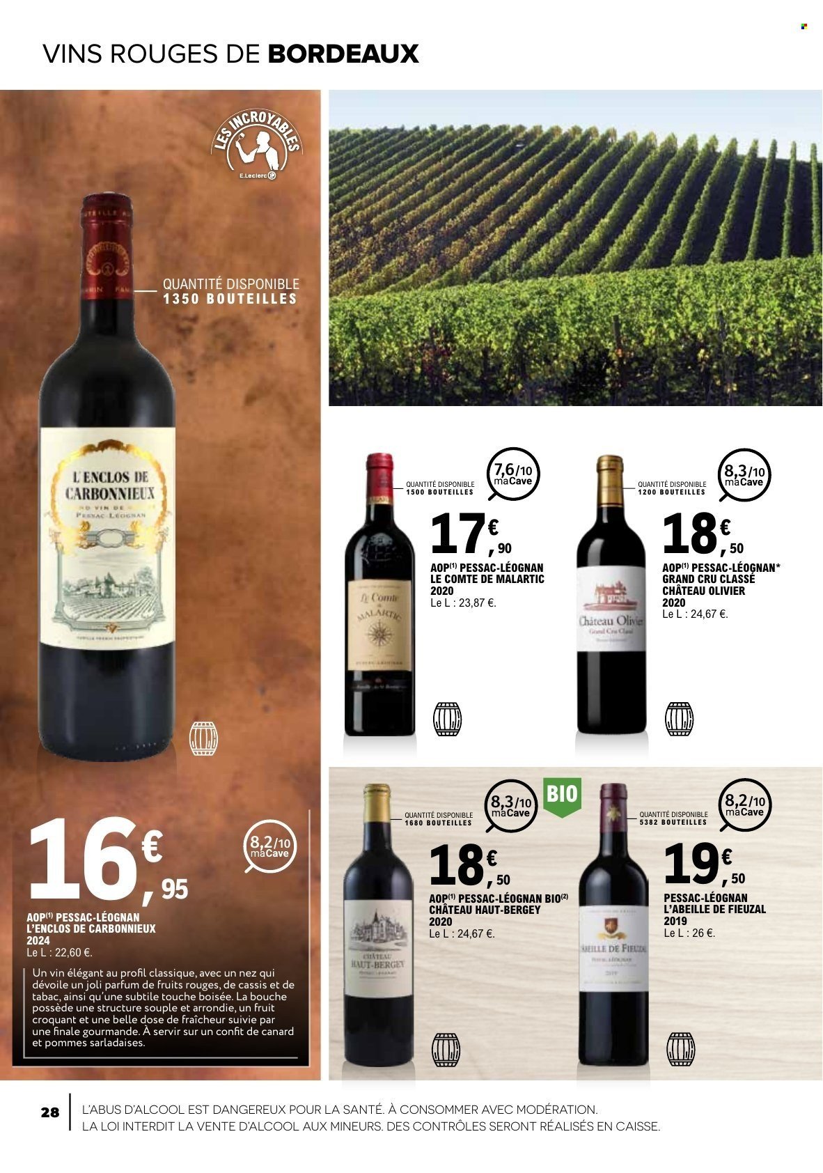Catalogue E.LECLERC - Foire aux Vins