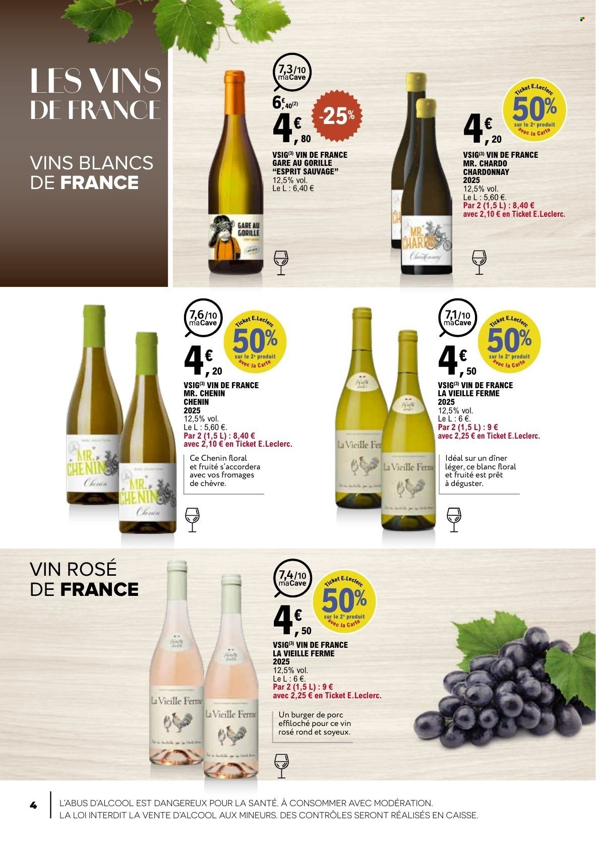 Catalogue E.LECLERC - Foire aux Vins