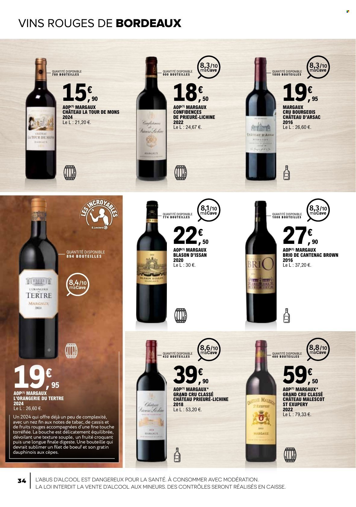 Catalogue E.LECLERC - Foire aux Vins