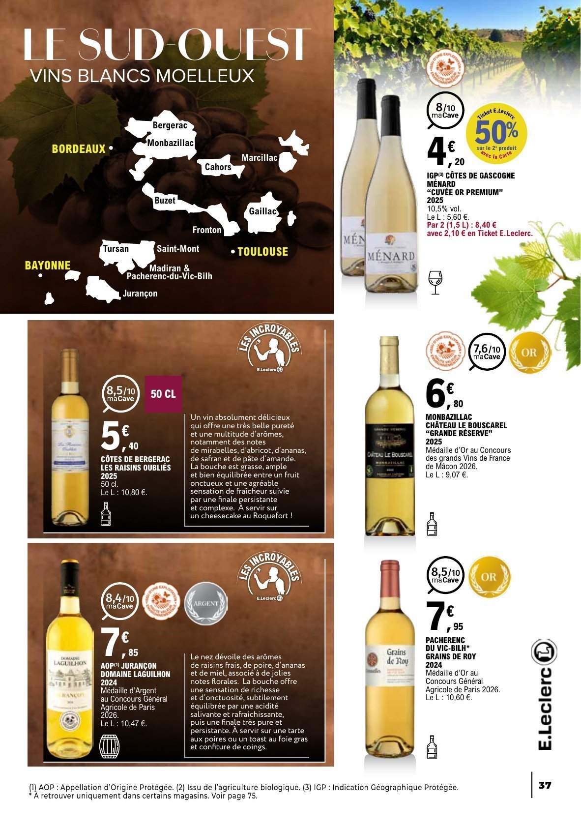 Catalogue E.LECLERC - Foire aux Vins