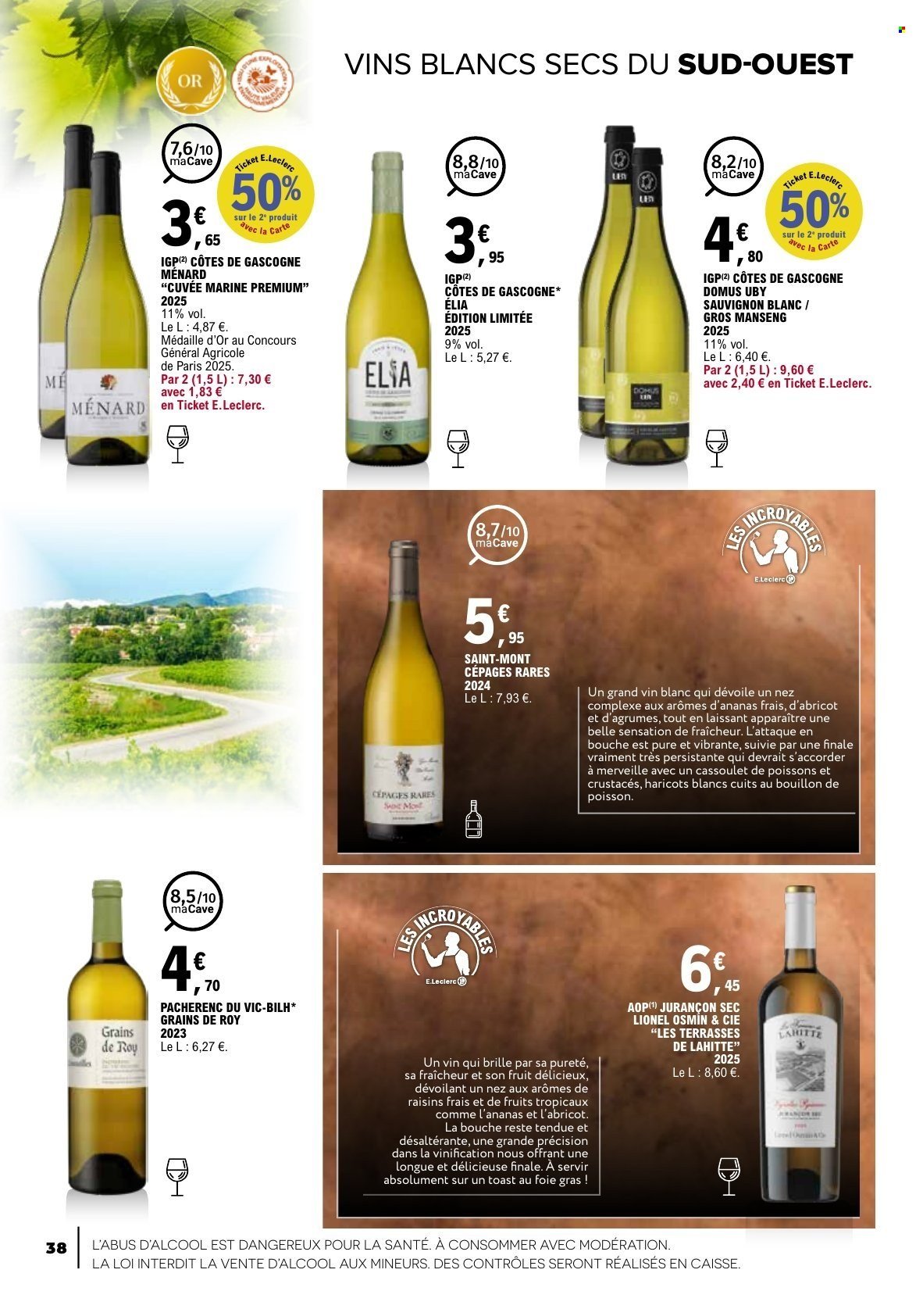 Catalogue E.LECLERC - Foire aux Vins