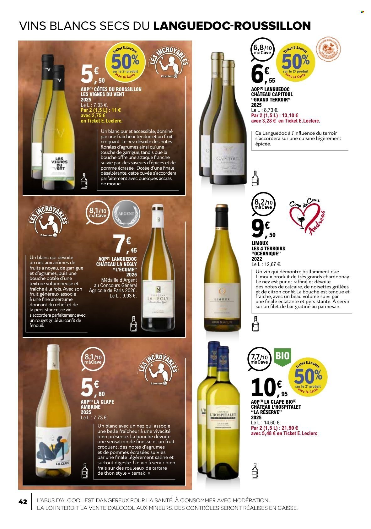 Catalogue E.LECLERC - Foire aux Vins
