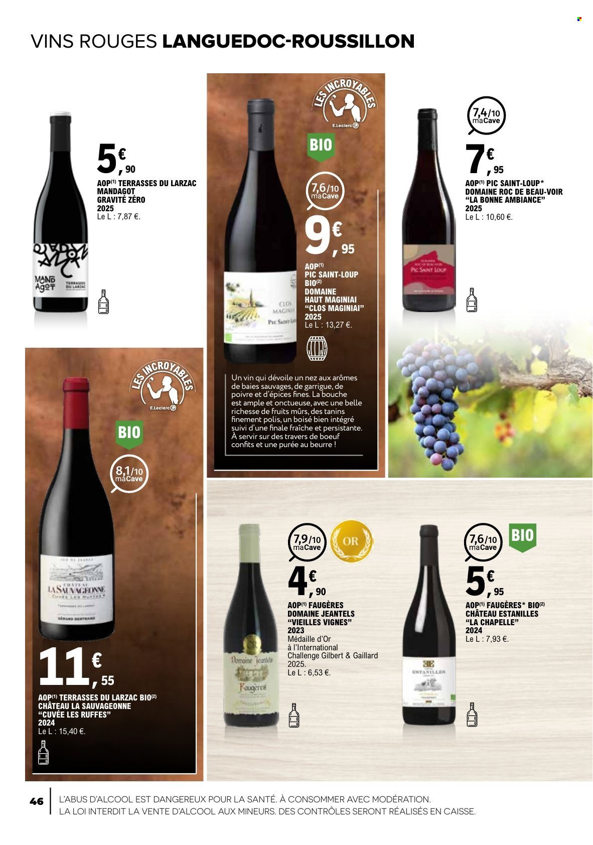 Catalogue E.LECLERC - Foire aux Vins