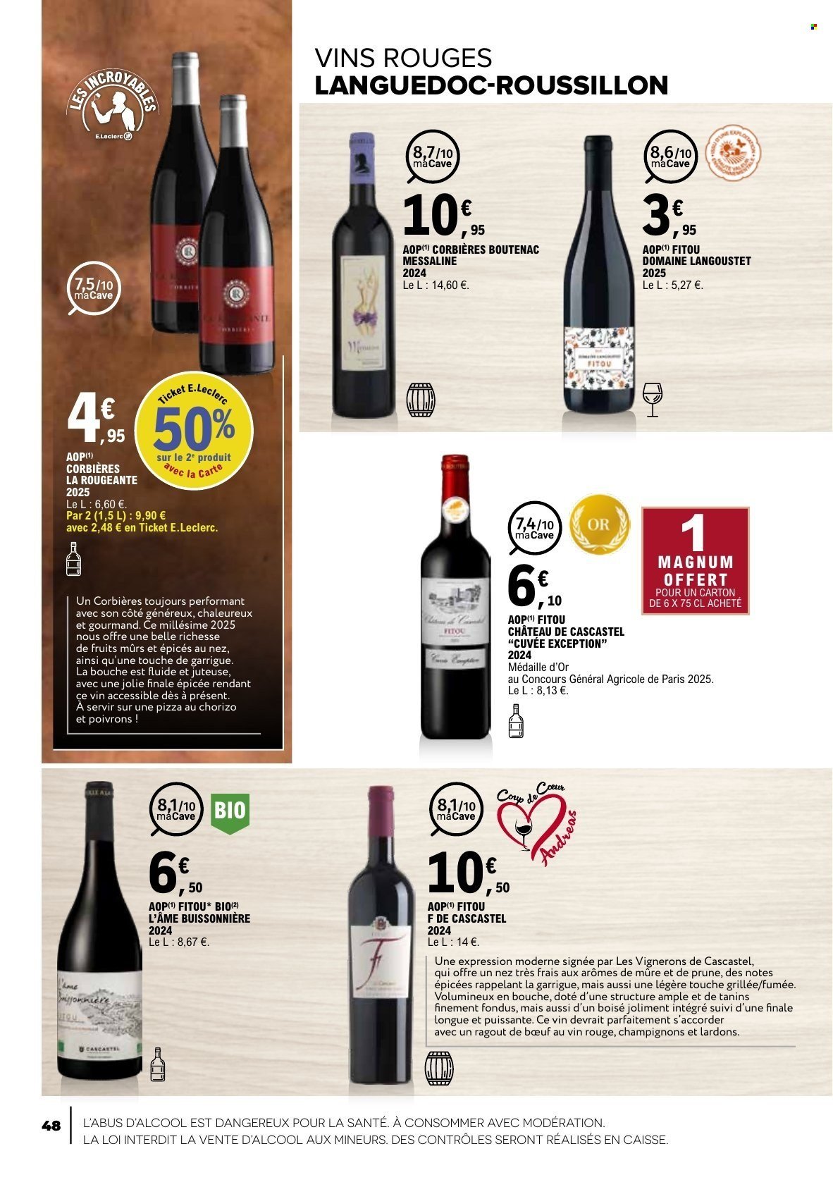 Catalogue E.LECLERC - Foire aux Vins