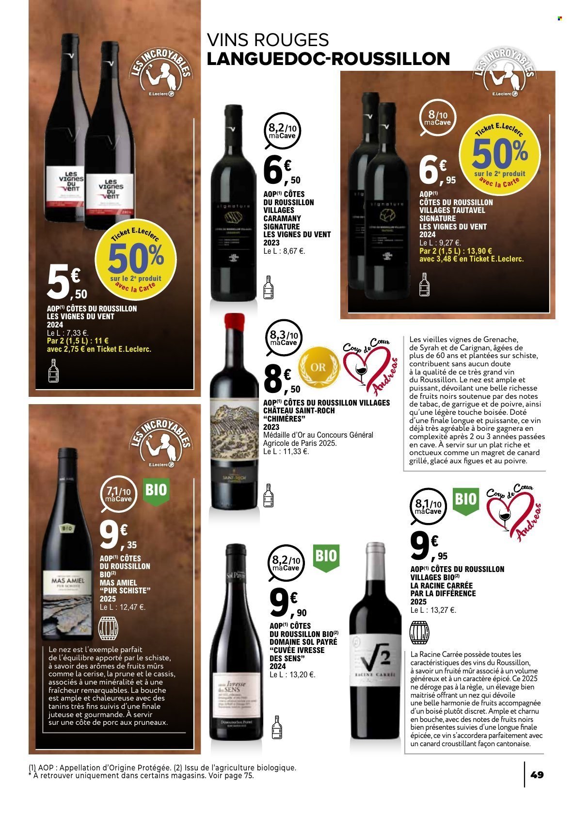 Catalogue E.LECLERC - Foire aux Vins