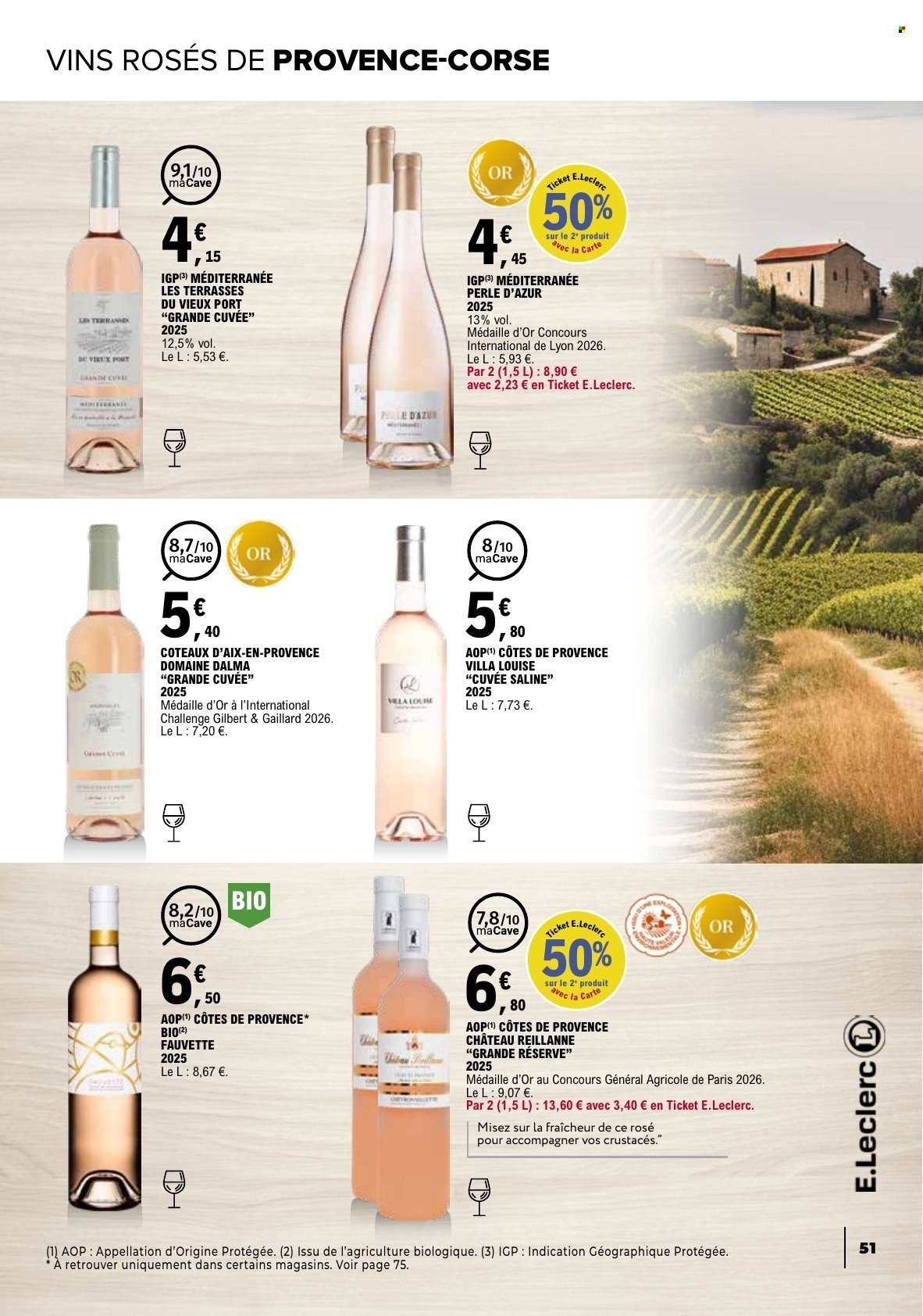 Catalogue E.LECLERC - Foire aux Vins