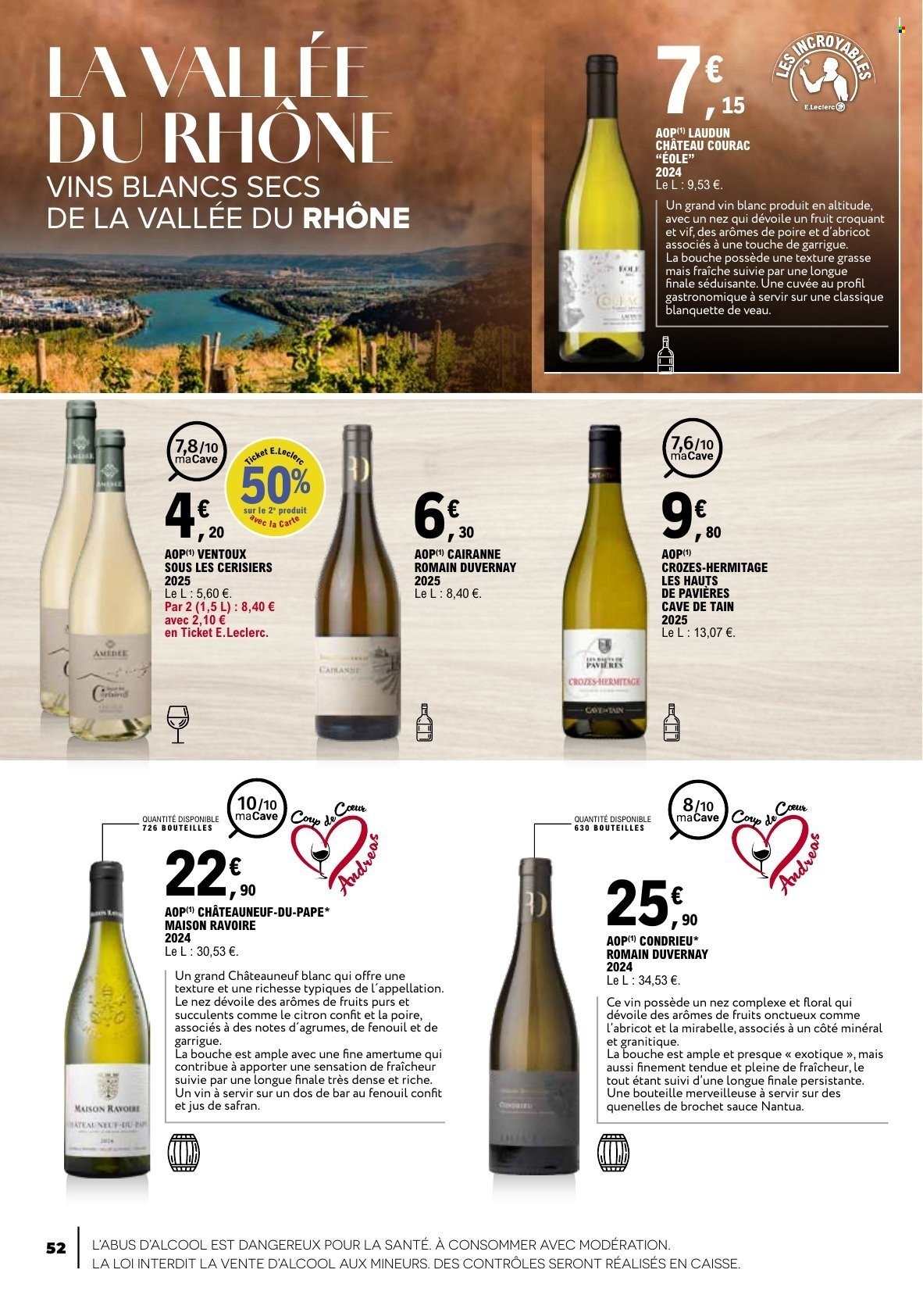 Catalogue E.LECLERC - Foire aux Vins
