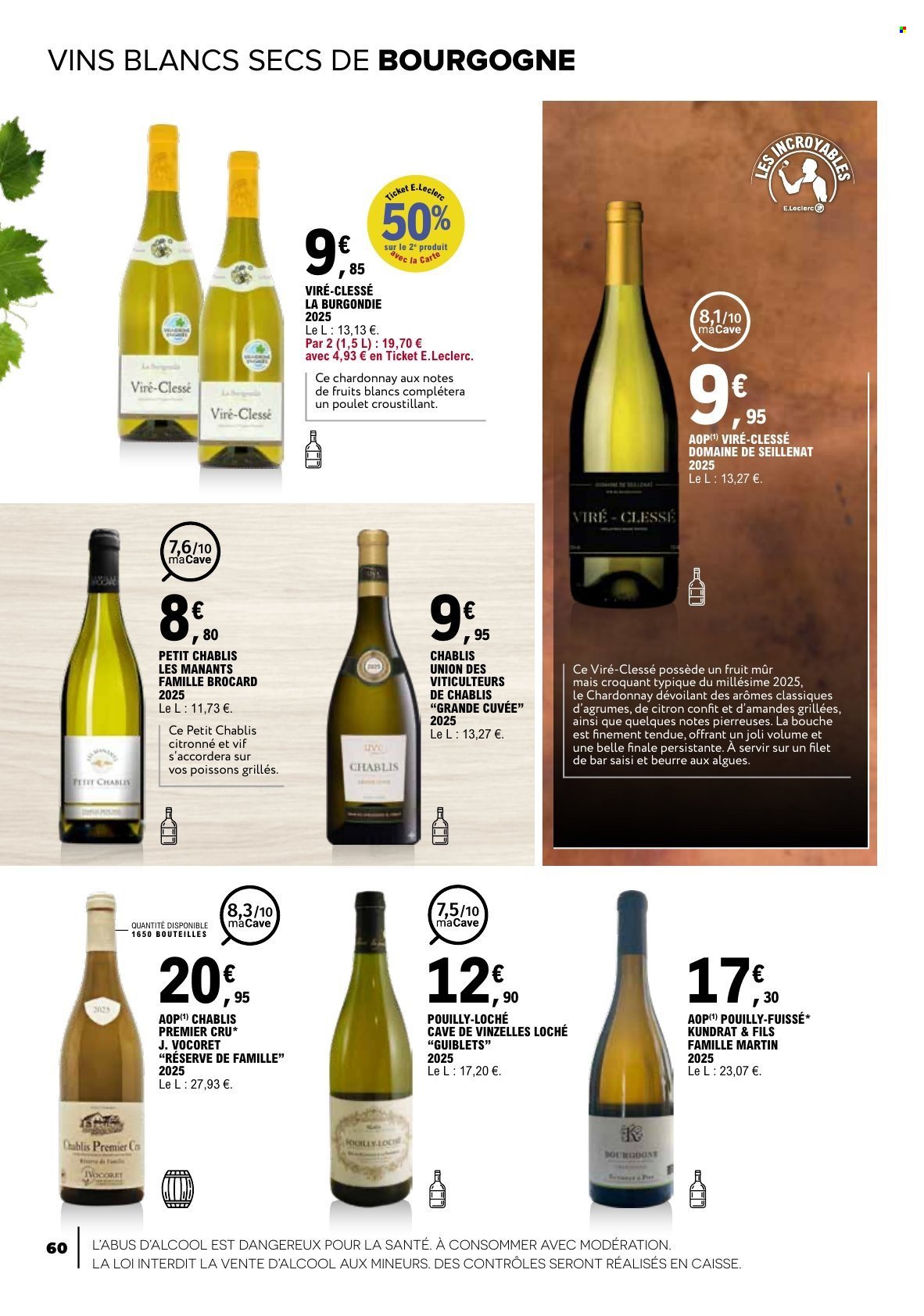 Catalogue E.LECLERC - Foire aux Vins