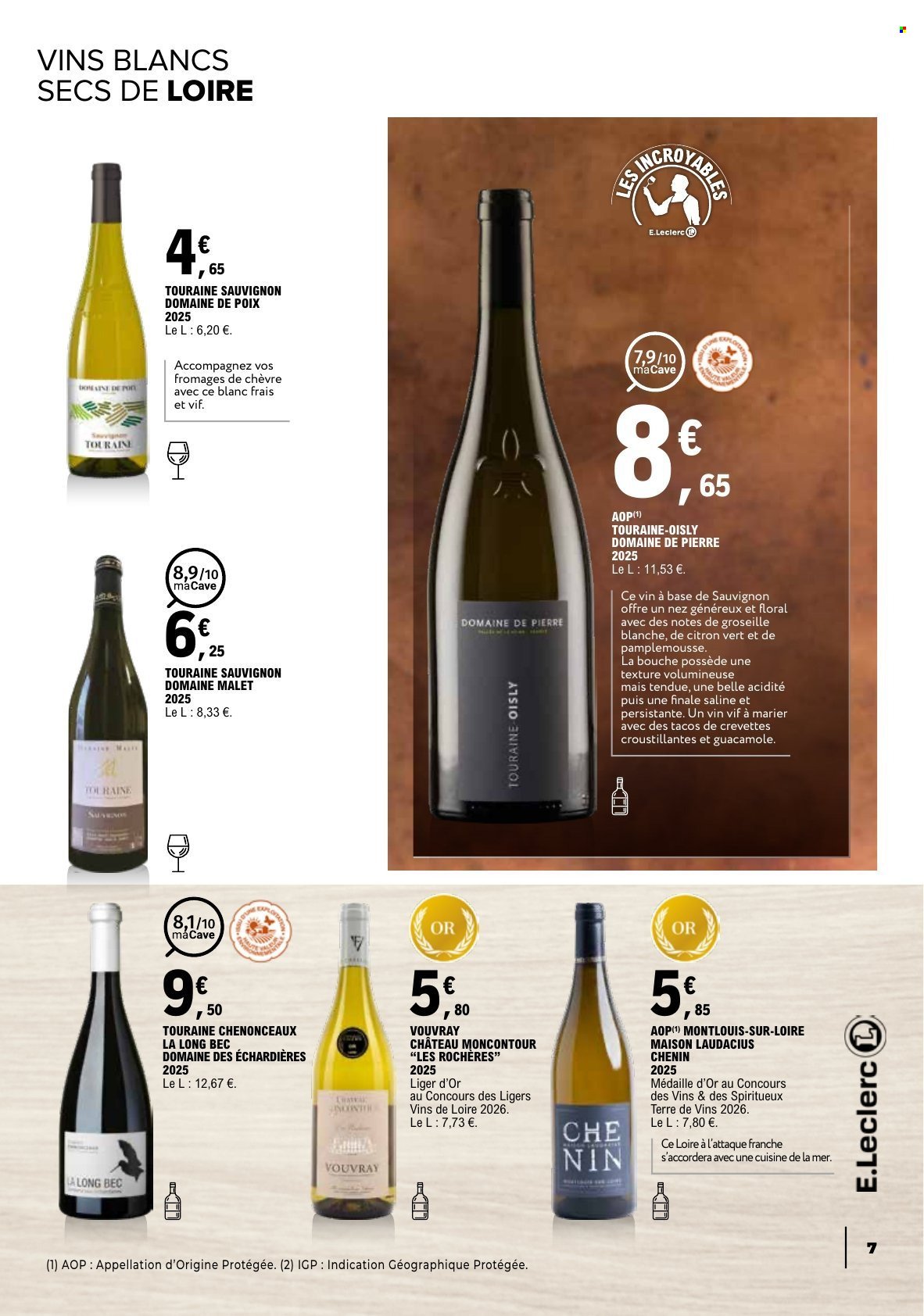 Catalogue E.LECLERC - Foire aux Vins