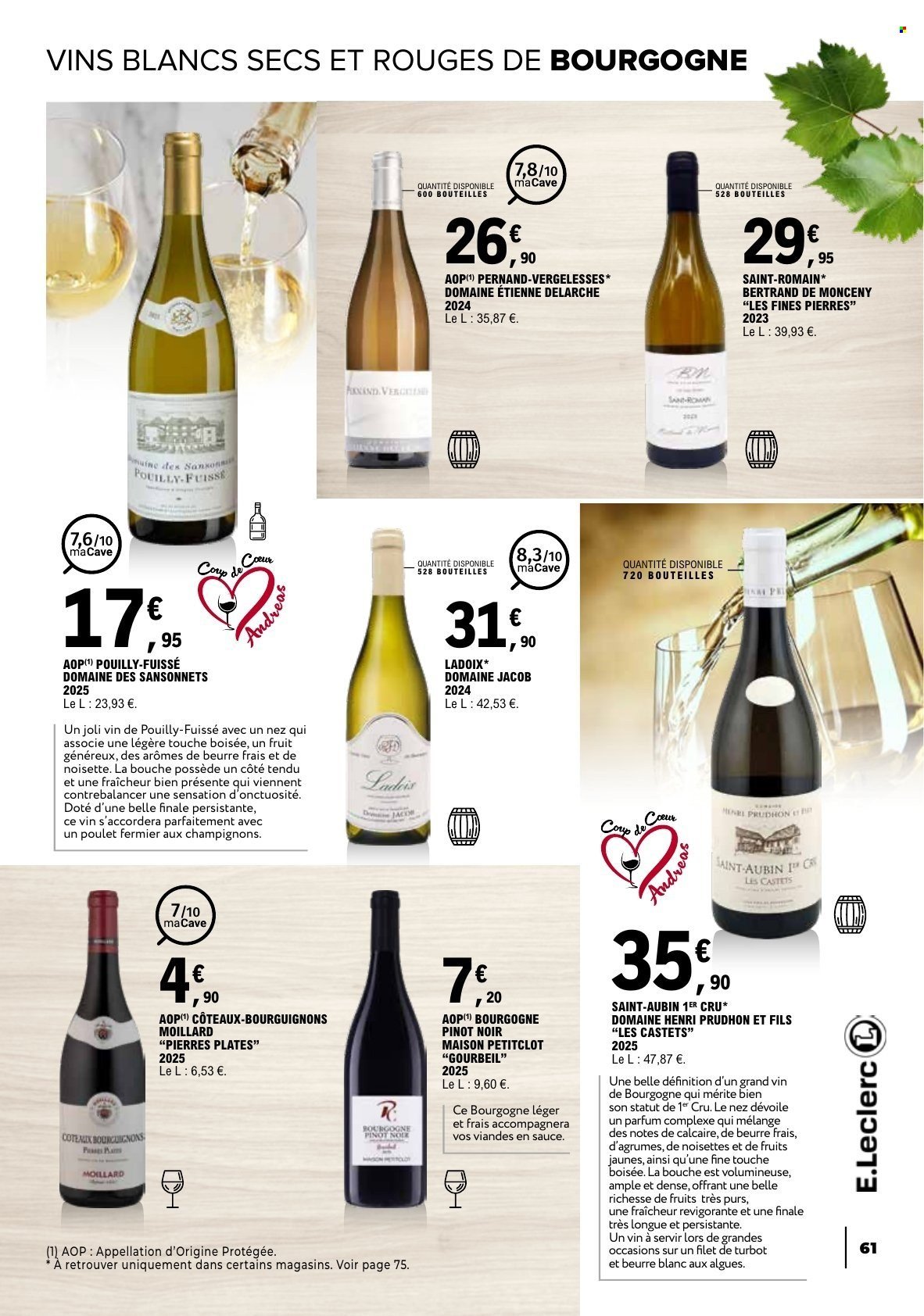 Catalogue E.LECLERC - Foire aux Vins
