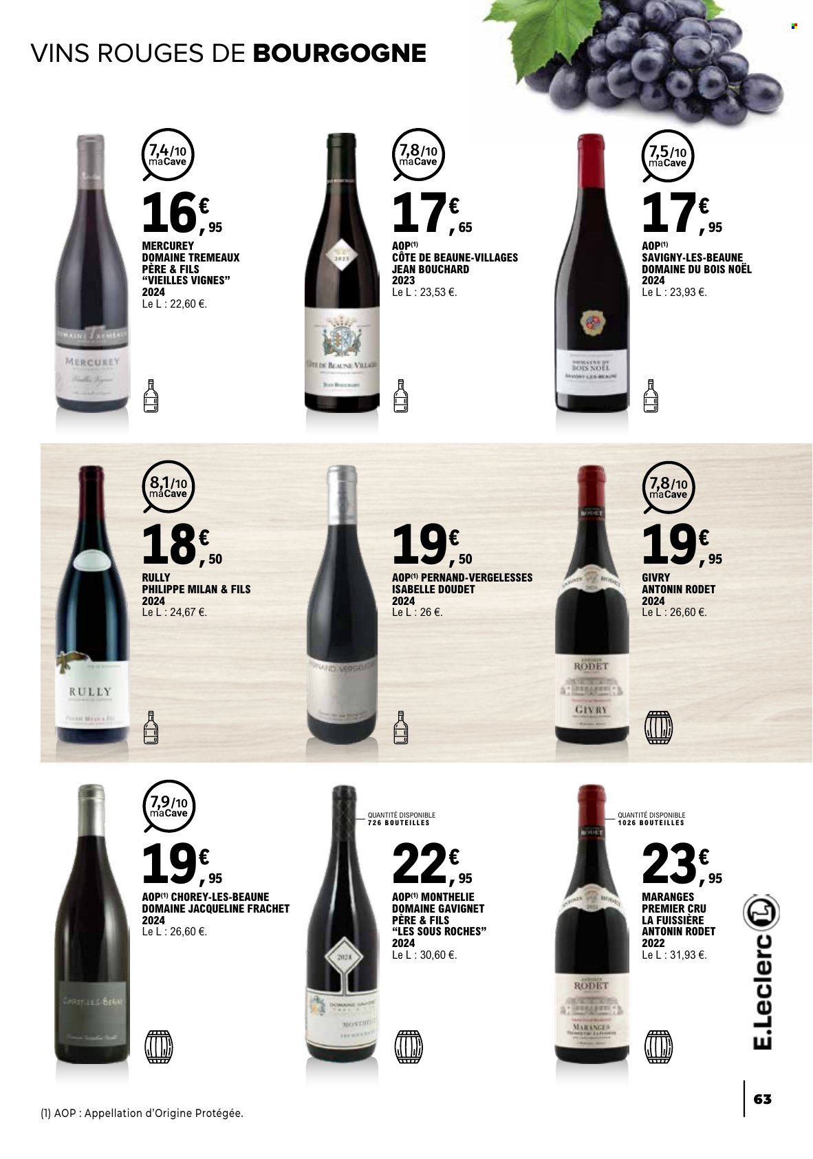Catalogue E.LECLERC - Foire aux Vins
