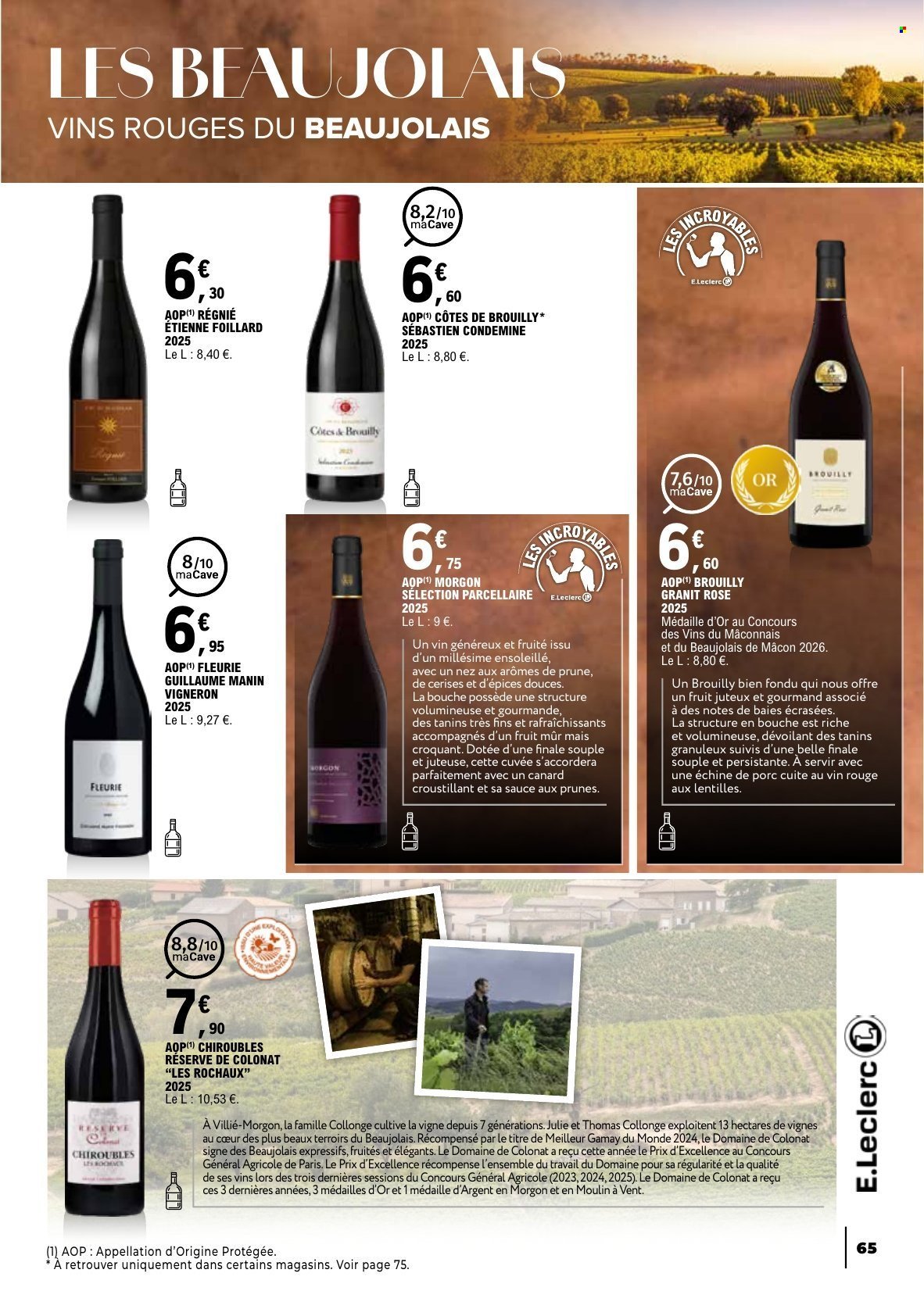 Catalogue E.LECLERC - Foire aux Vins