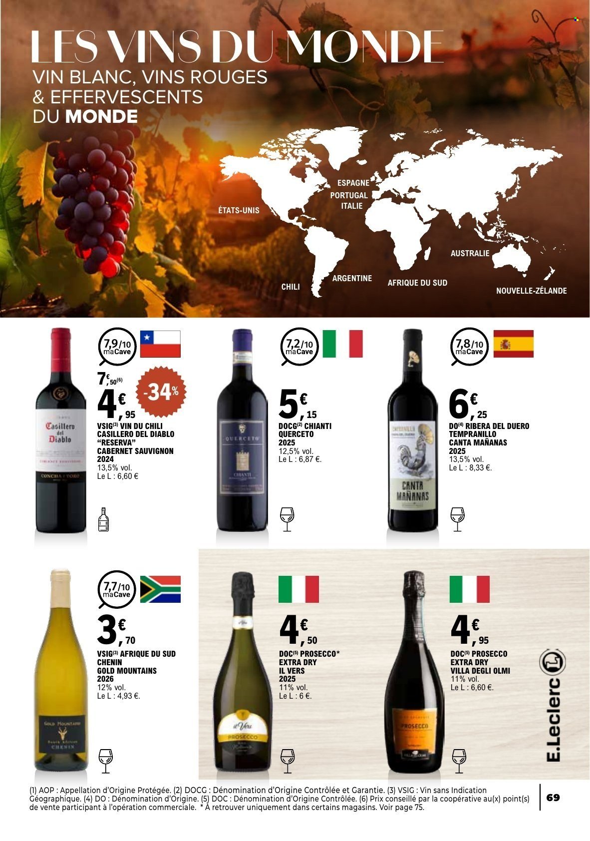 Catalogue E.LECLERC - Foire aux Vins