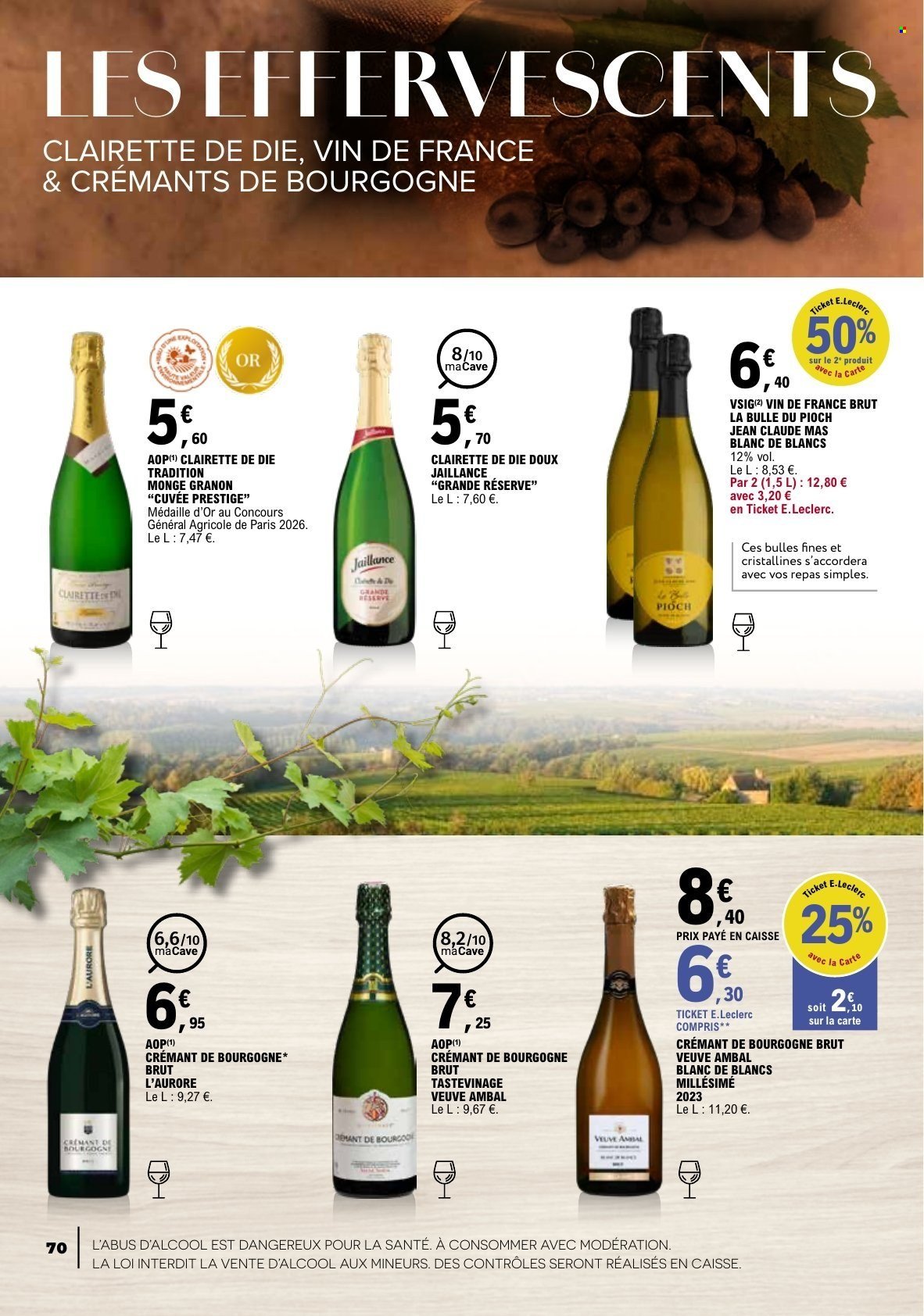 Catalogue E.LECLERC - Foire aux Vins