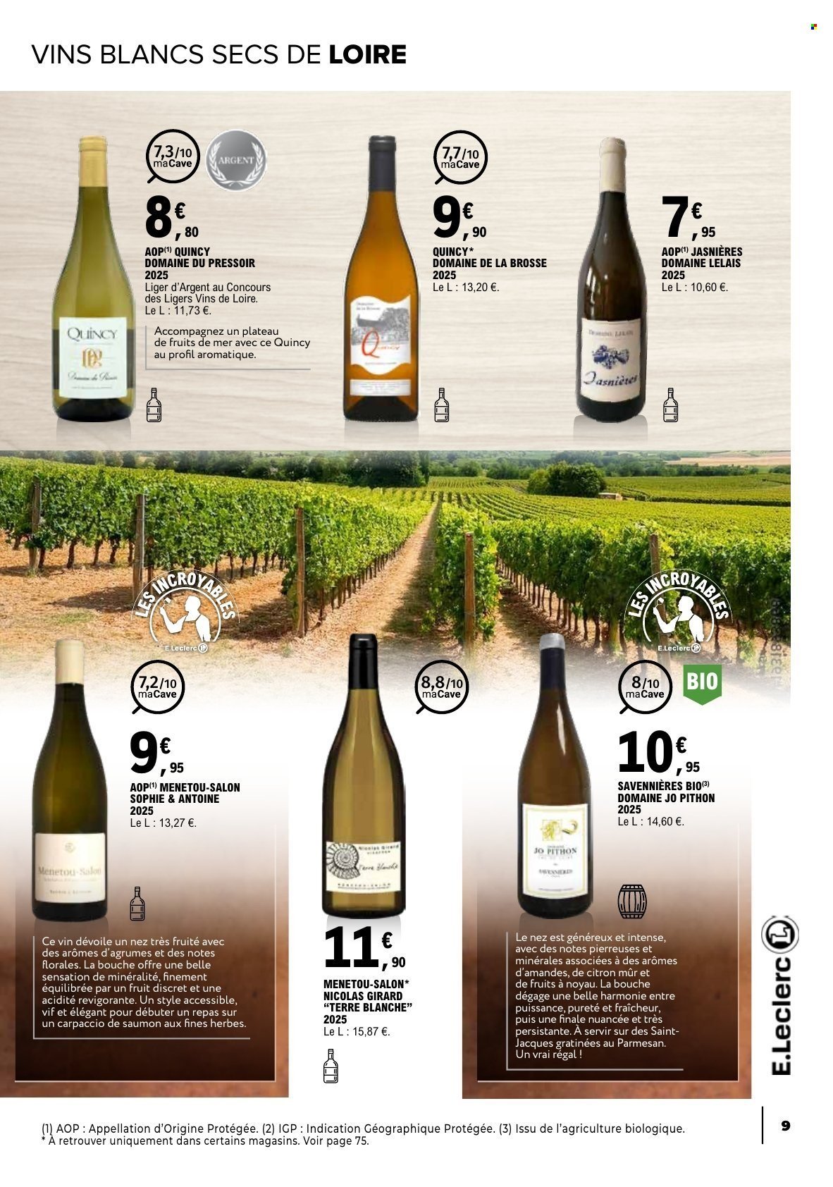 Catalogue E.LECLERC - Foire aux Vins
