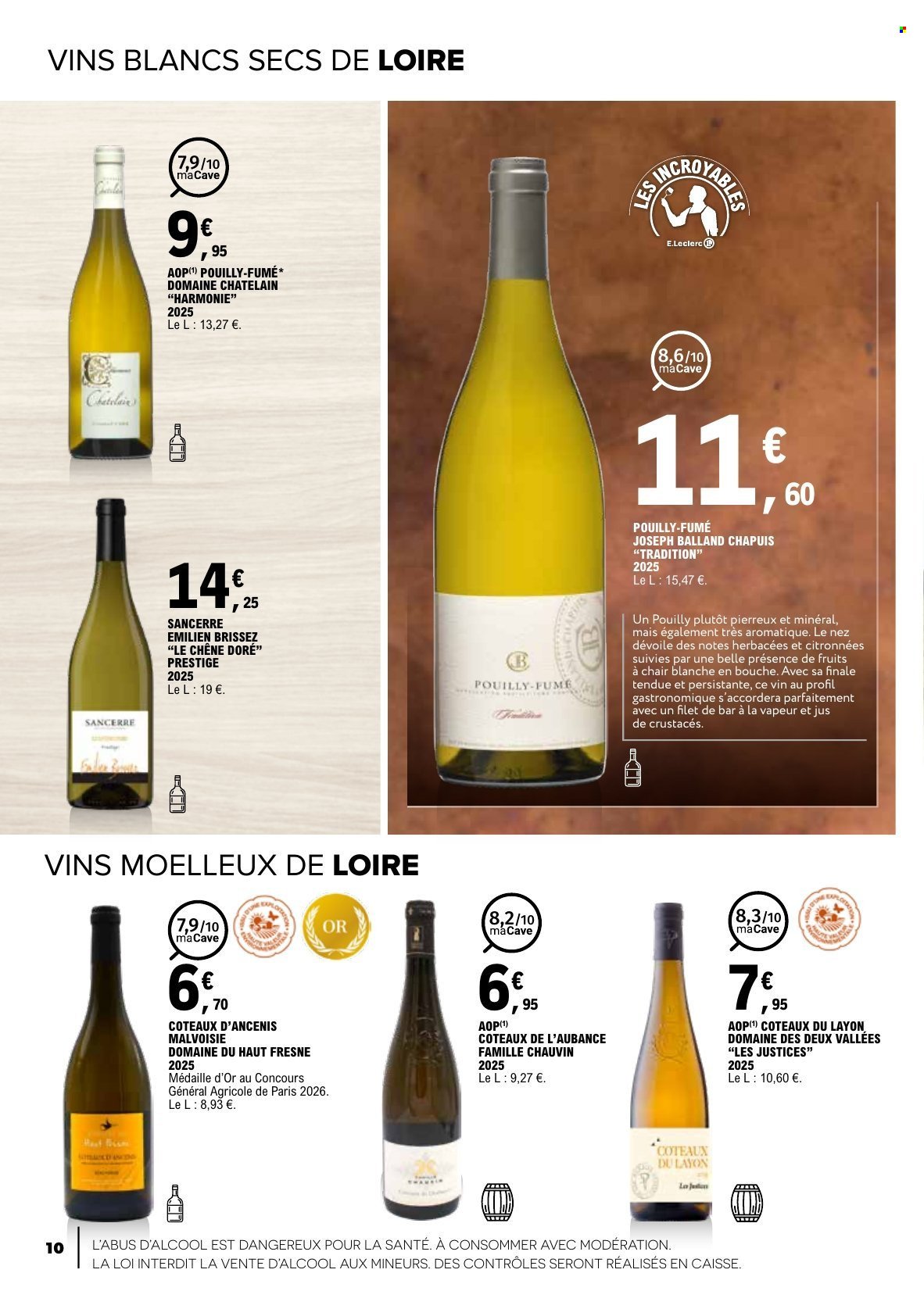 Catalogue E.LECLERC - Foire aux Vins