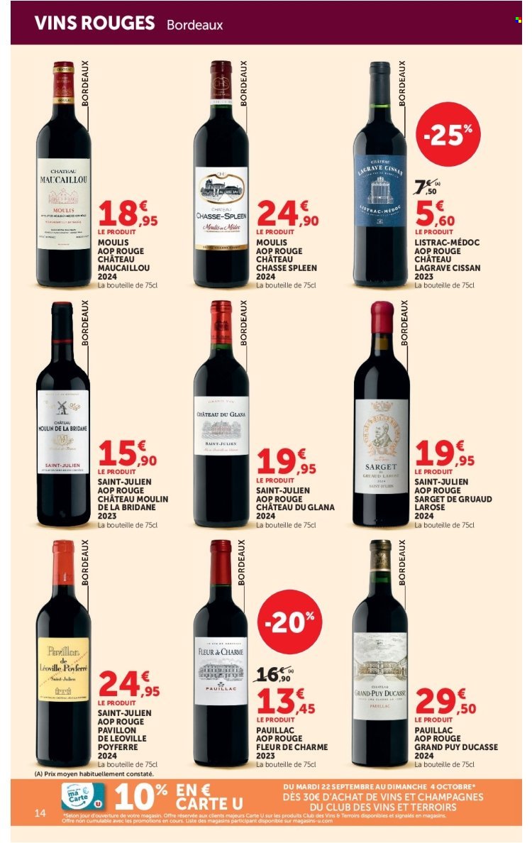 Catalogue HYPER U - FOIRE AUX VINS consultation en avant-première !