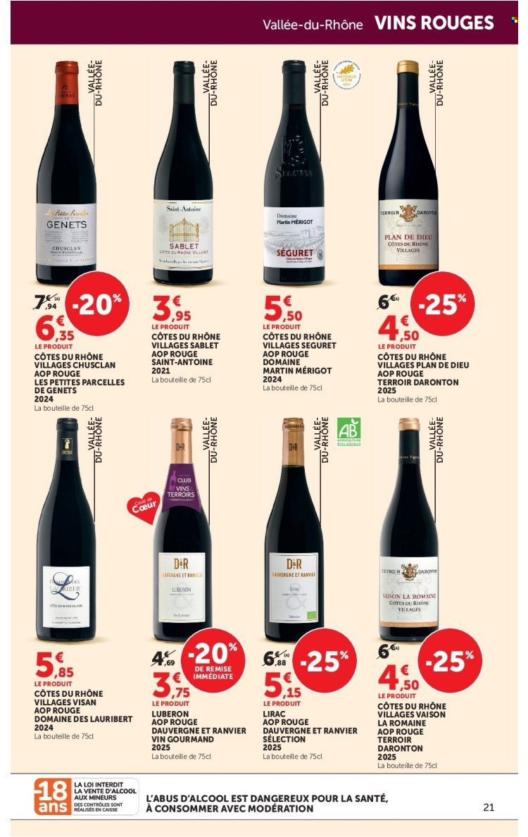 Catalogue HYPER U - FOIRE AUX VINS consultation en avant-première !