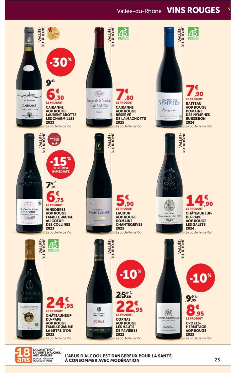 Catalogue HYPER U - FOIRE AUX VINS consultation en avant-première !