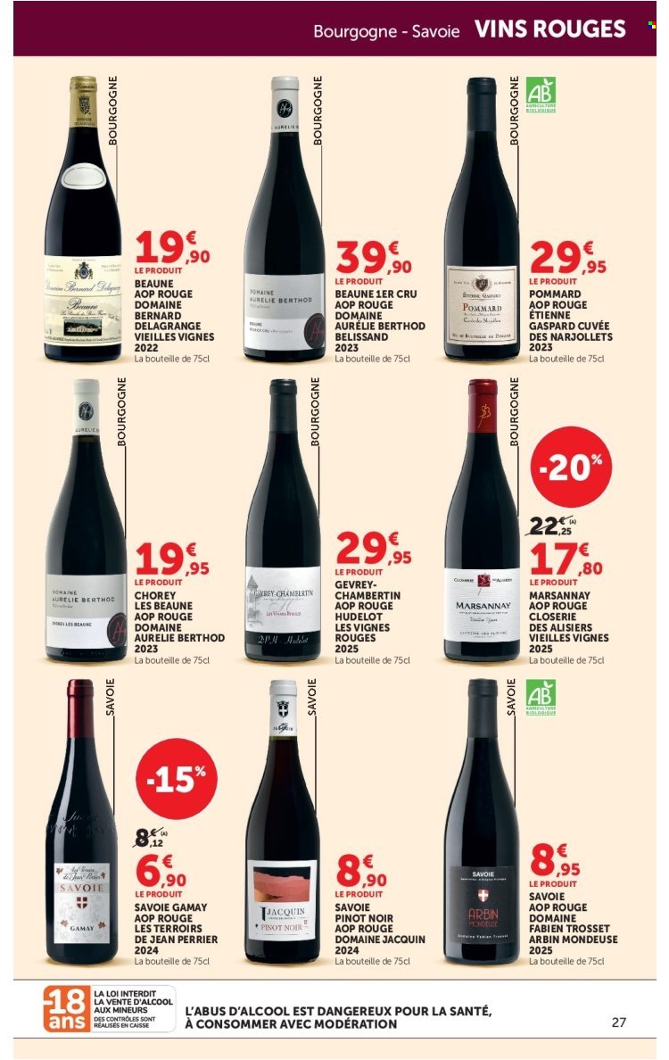 Catalogue HYPER U - FOIRE AUX VINS consultation en avant-première !