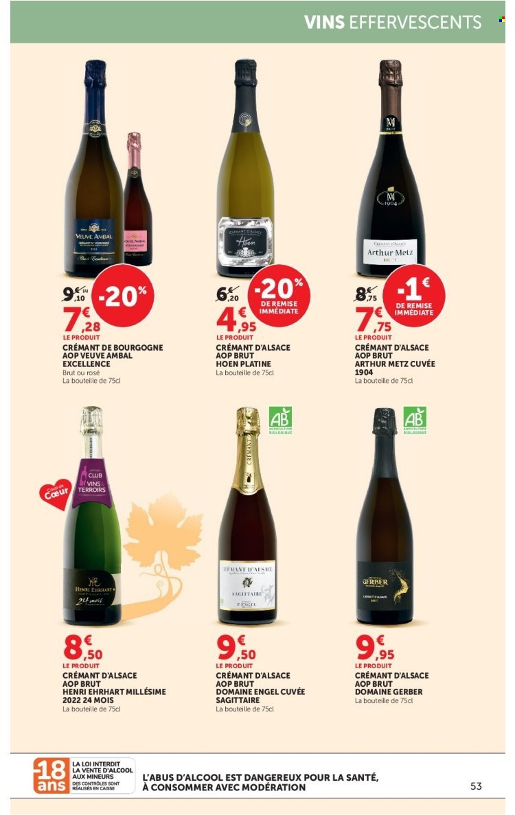 Catalogue HYPER U - FOIRE AUX VINS consultation en avant-première !