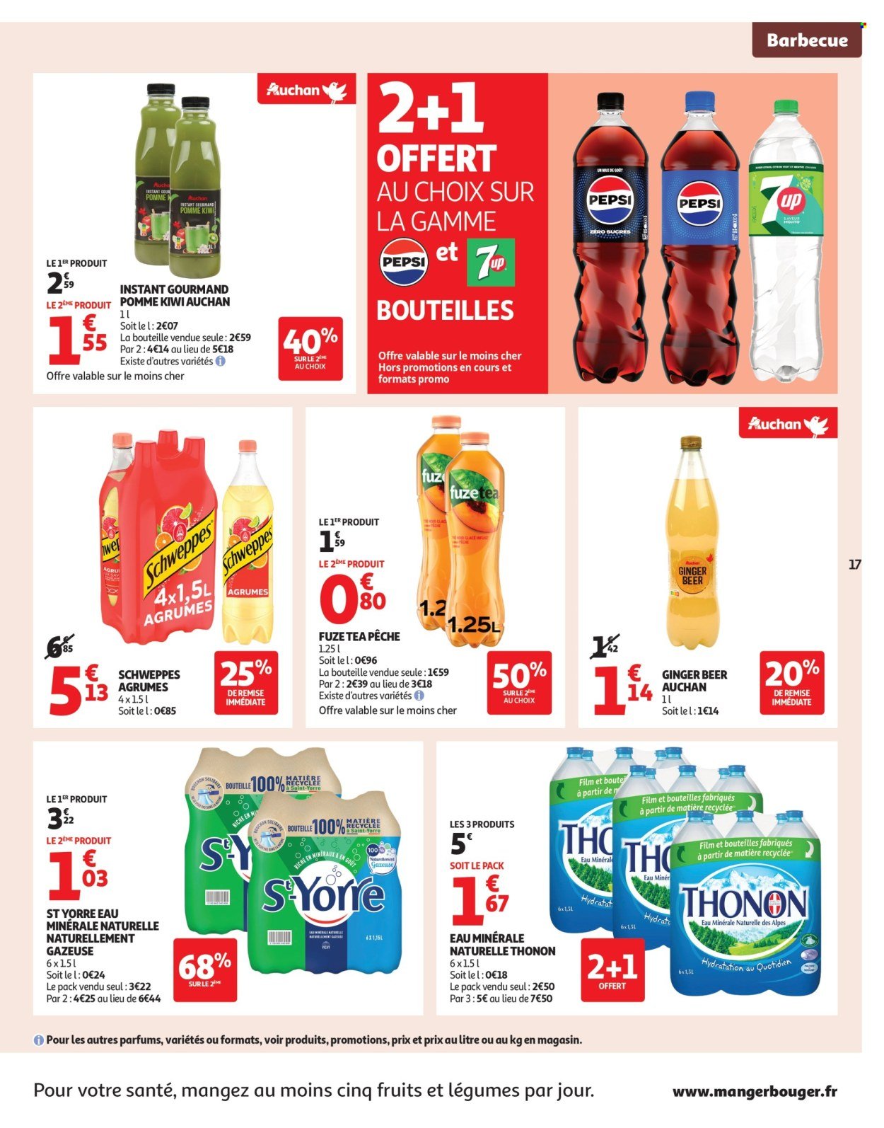 Catalogue AUCHAN - Un été sans flamber votre budget (2025-08-05 - 2025-08-17)
