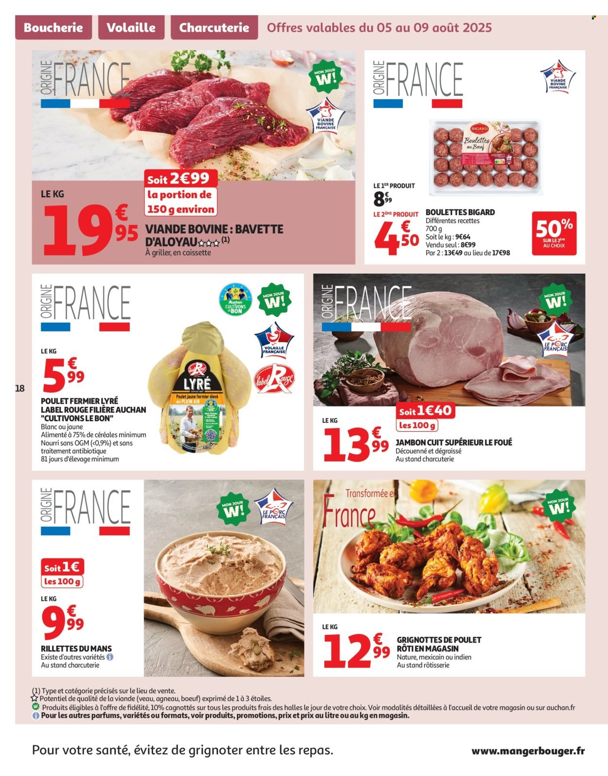 Catalogue AUCHAN - Un été sans flamber votre budget (2025-08-05 - 2025-08-17)