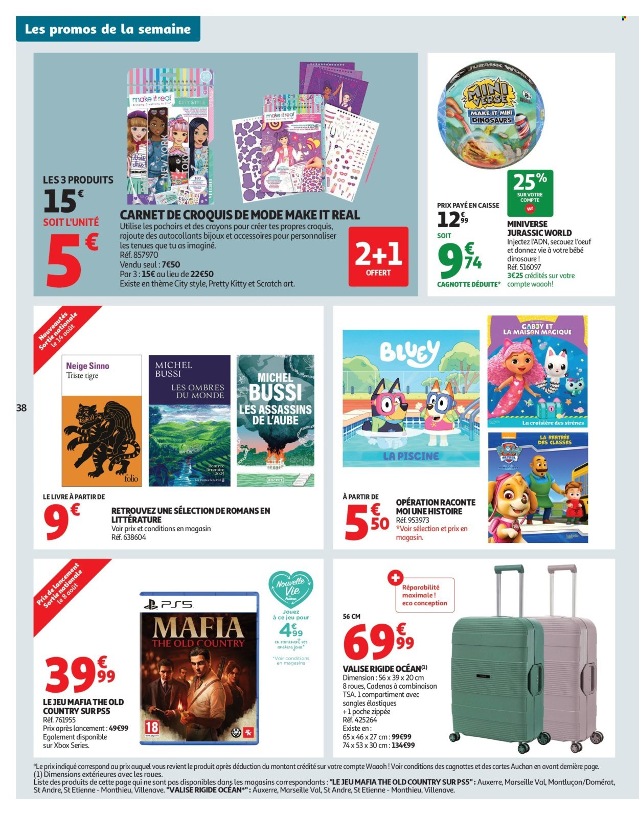 Catalogue AUCHAN - Un été sans flamber votre budget (2025-08-05 - 2025-08-17)