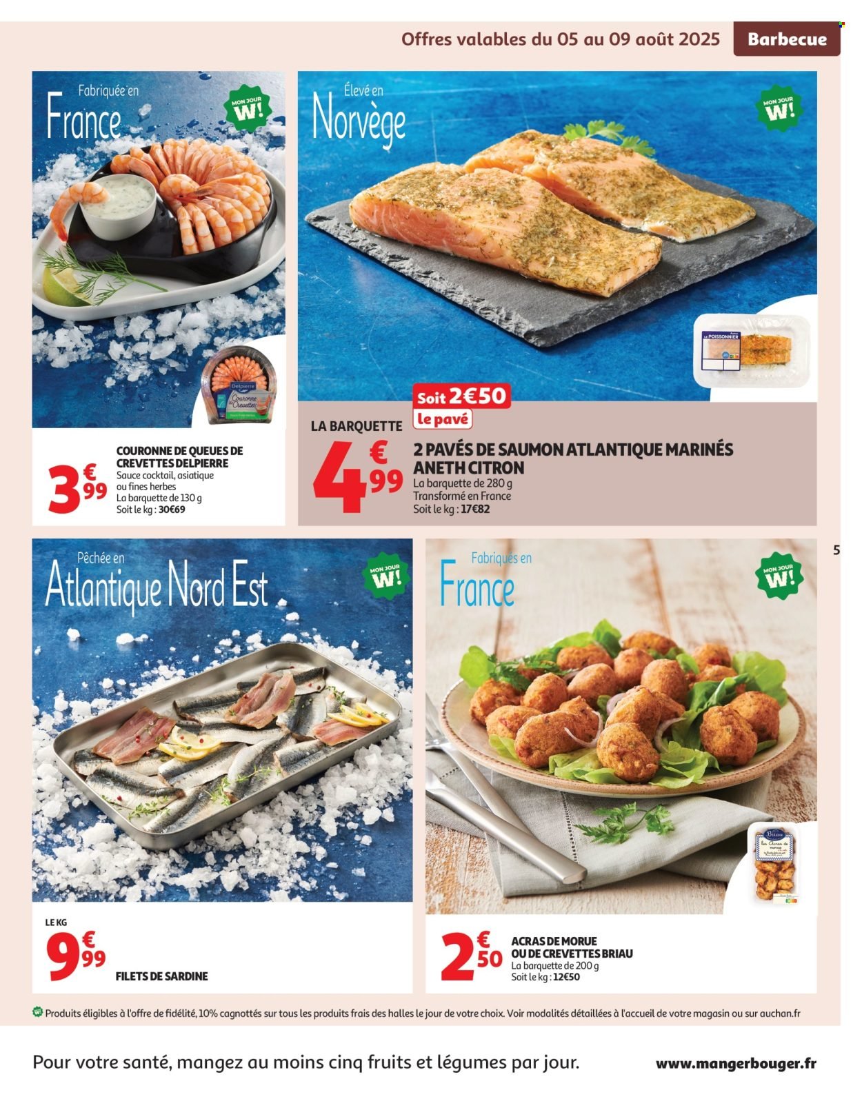 Catalogue AUCHAN - Un été sans flamber votre budget (2025-08-05 - 2025-08-17)