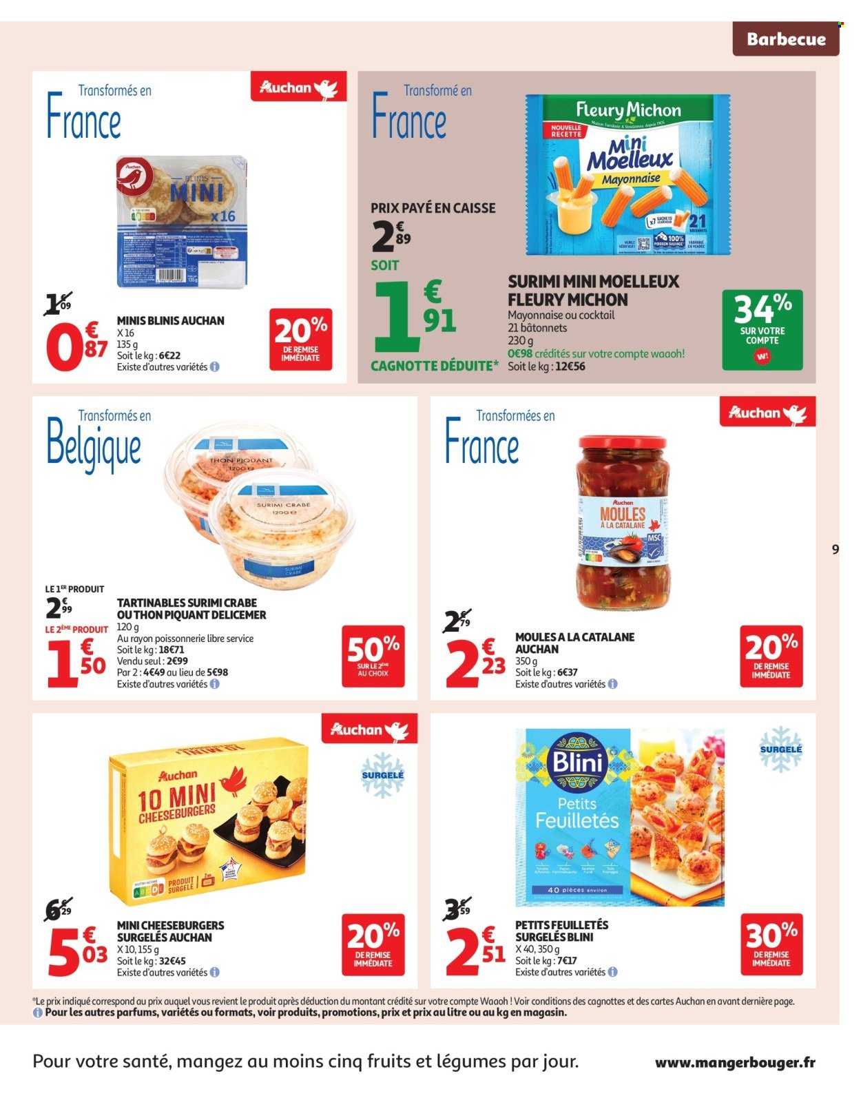 Catalogue AUCHAN - Un été sans flamber votre budget (2025-08-05 - 2025-08-17)