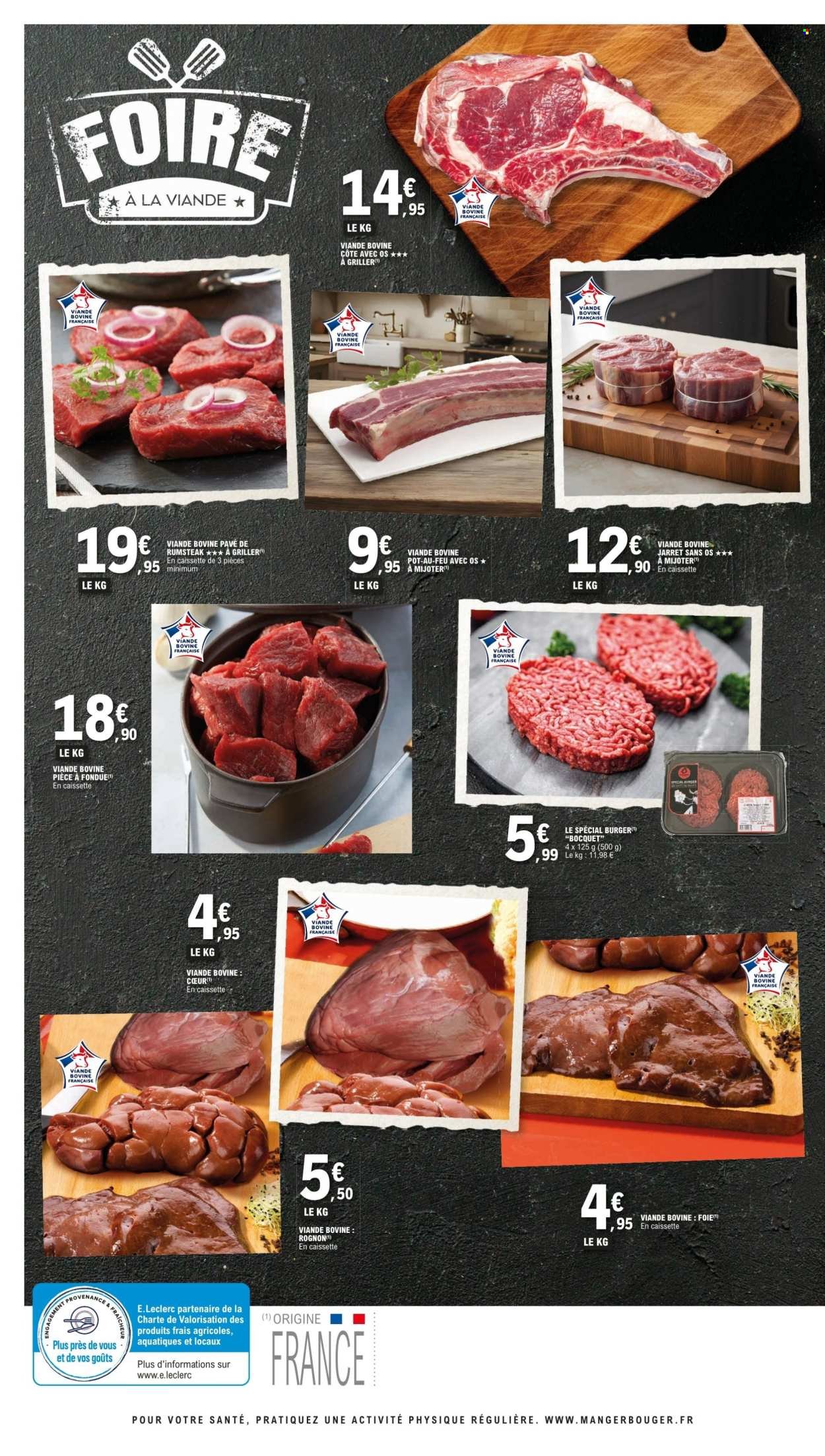 Catalogue E.LECLERC - FOIRE A LA VIANDE