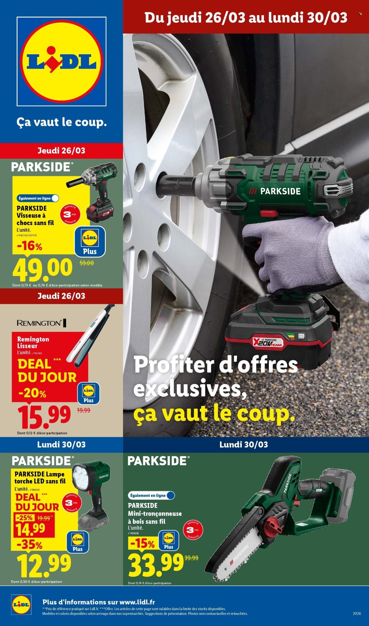 Catalogue LIDL - Les bonnes affaires de la semaine