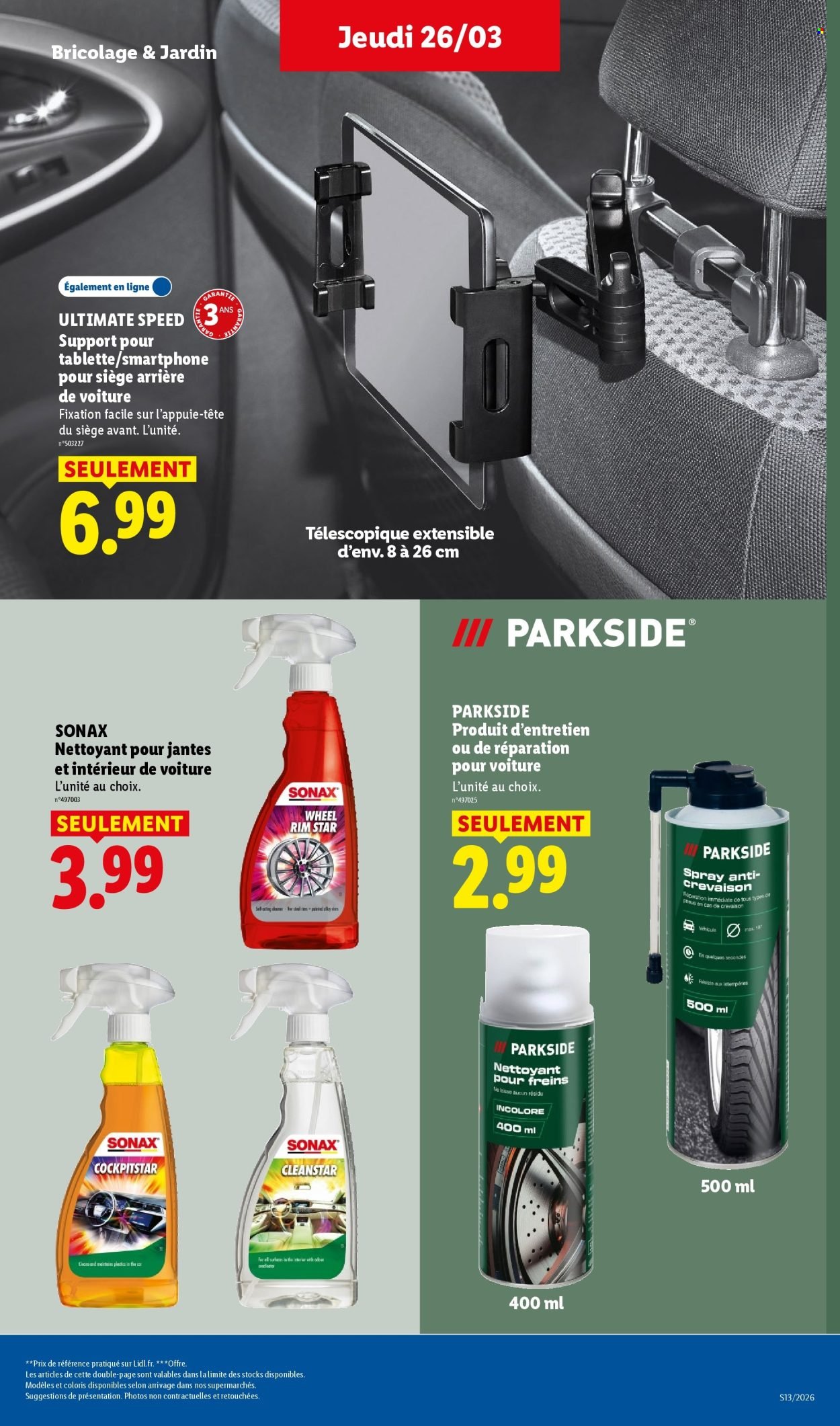 Catalogue LIDL - Les bonnes affaires de la semaine (2026-03-26 - 2026-03-30)