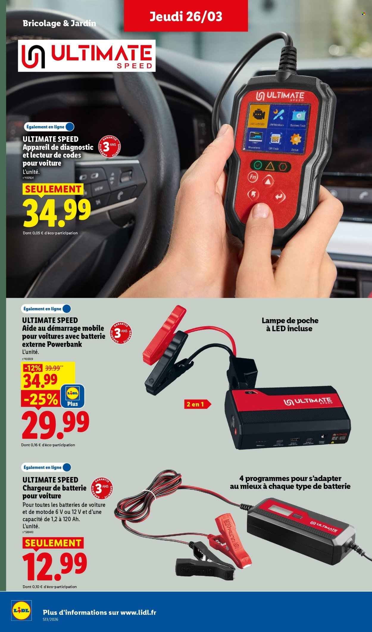 Catalogue LIDL - Les bonnes affaires de la semaine