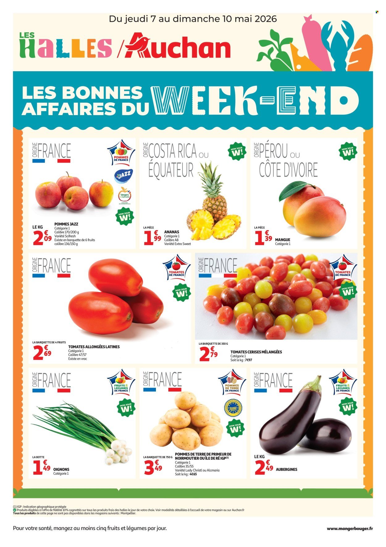 Catalogue AUCHAN - Les bons plans du week-end dans votre hyper !