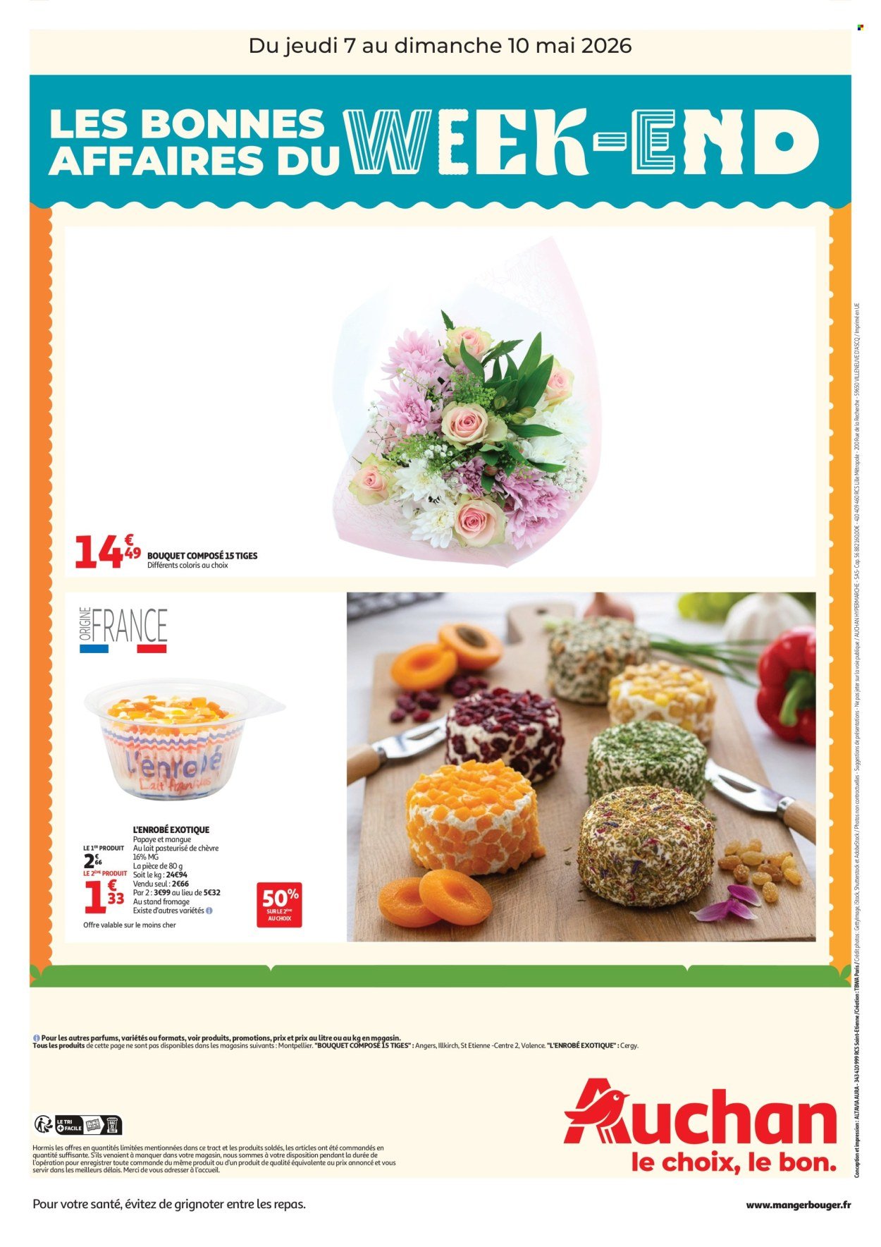 Catalogue AUCHAN - Les bons plans du week-end dans votre hyper !