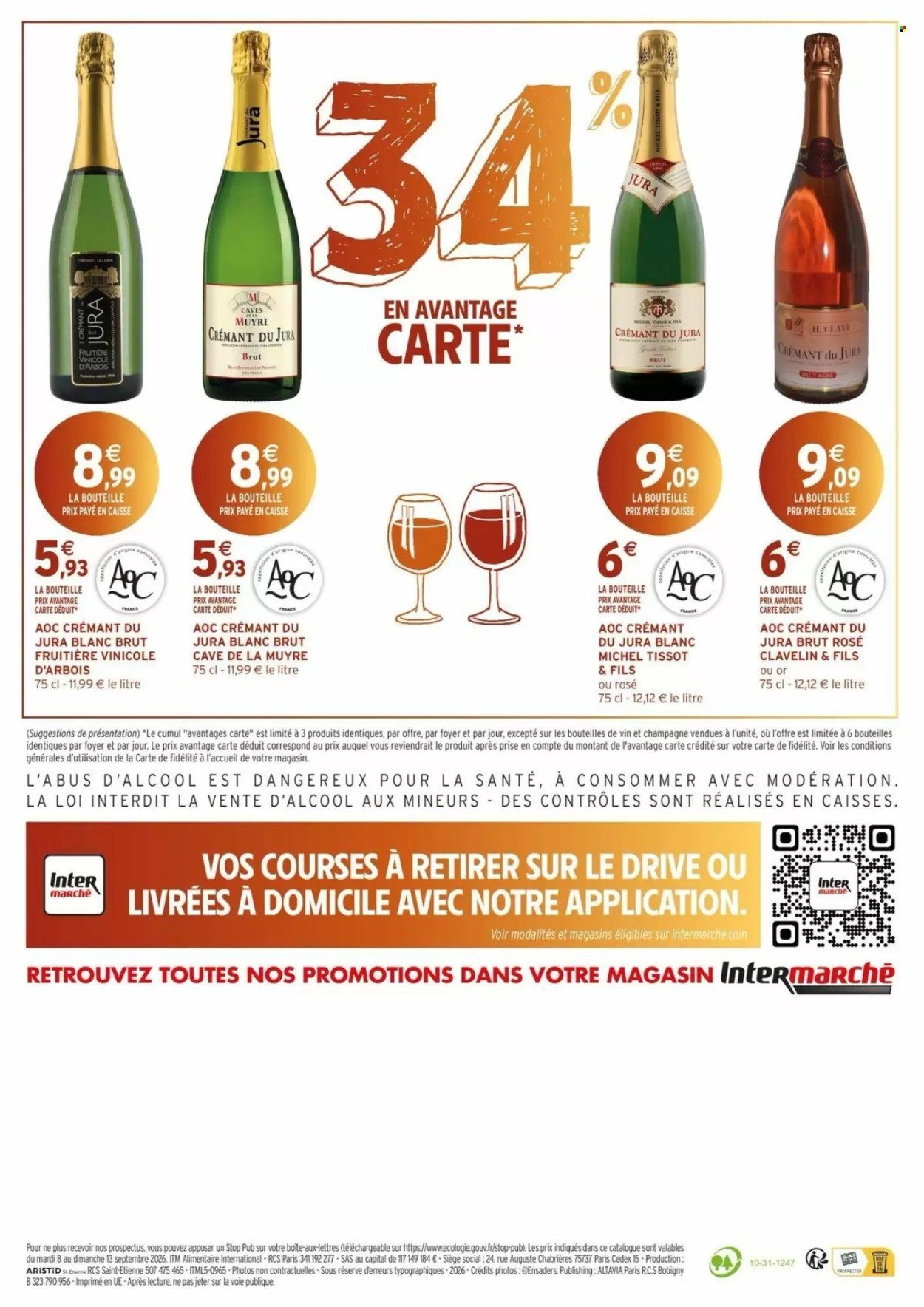 Catalogue INTERMARCHÉ - Foire aux vins du jura