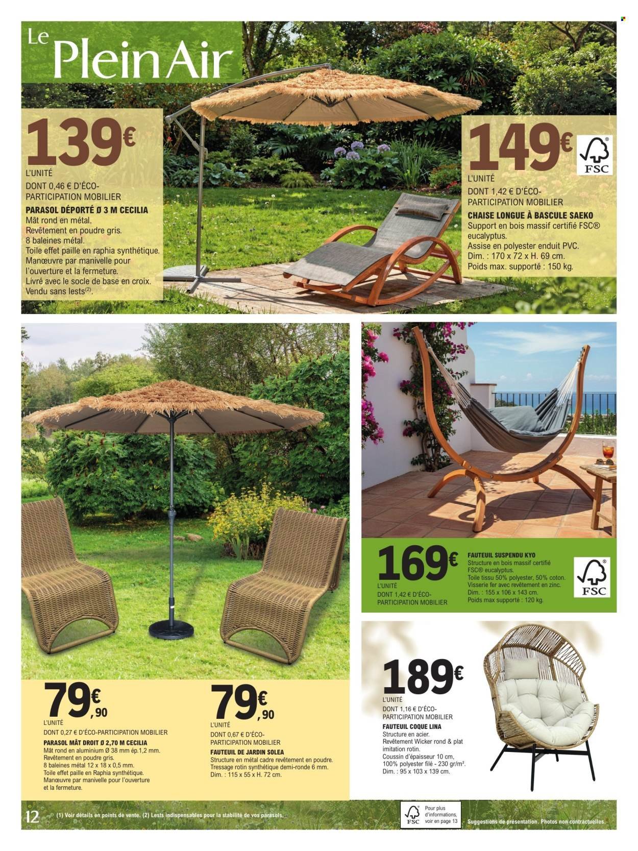 Catalogue E.LECLERC - PLEIN AIR GSA
