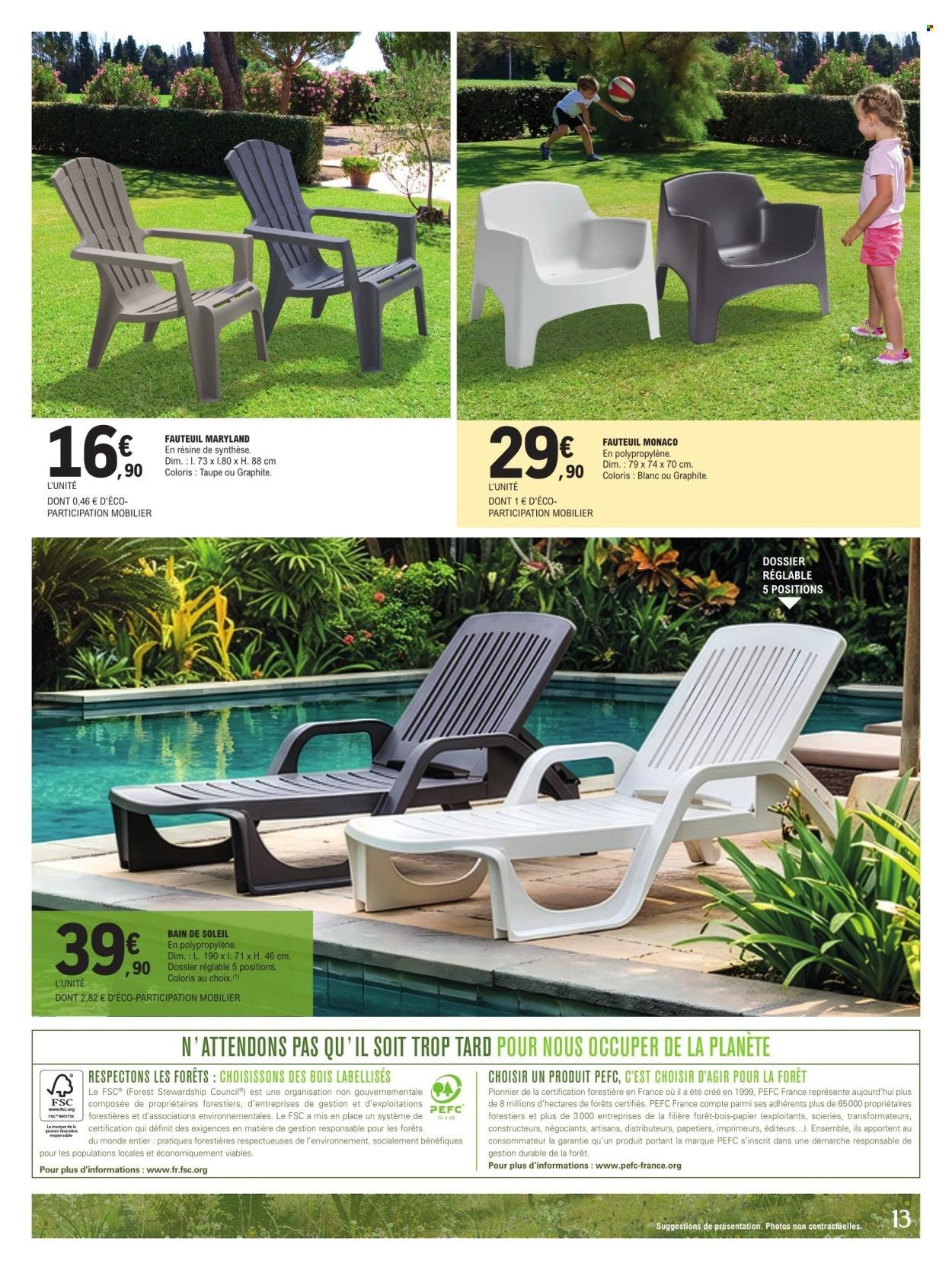 Catalogue E.LECLERC - PLEIN AIR GSA