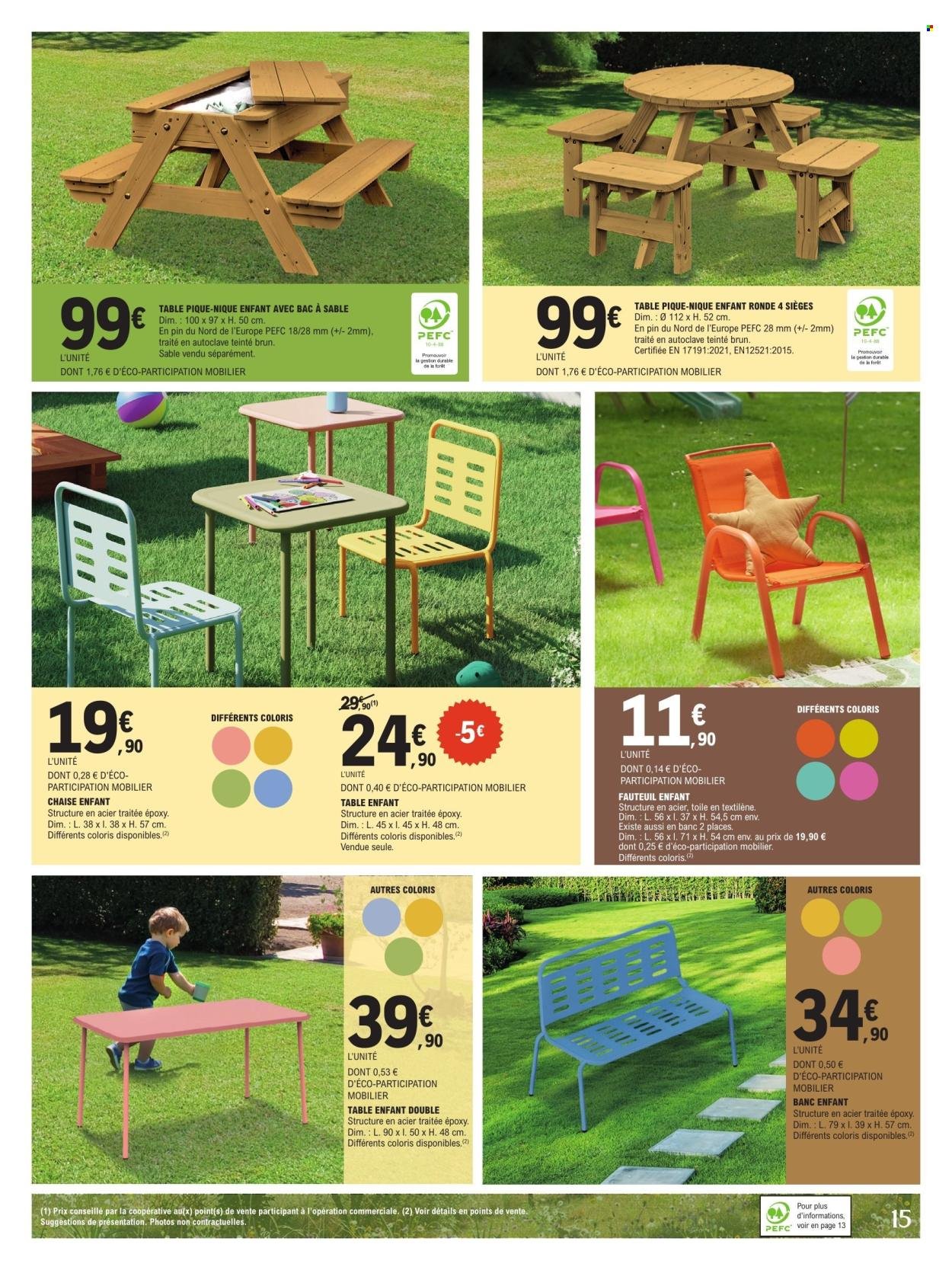 Catalogue E.LECLERC - PLEIN AIR GSA