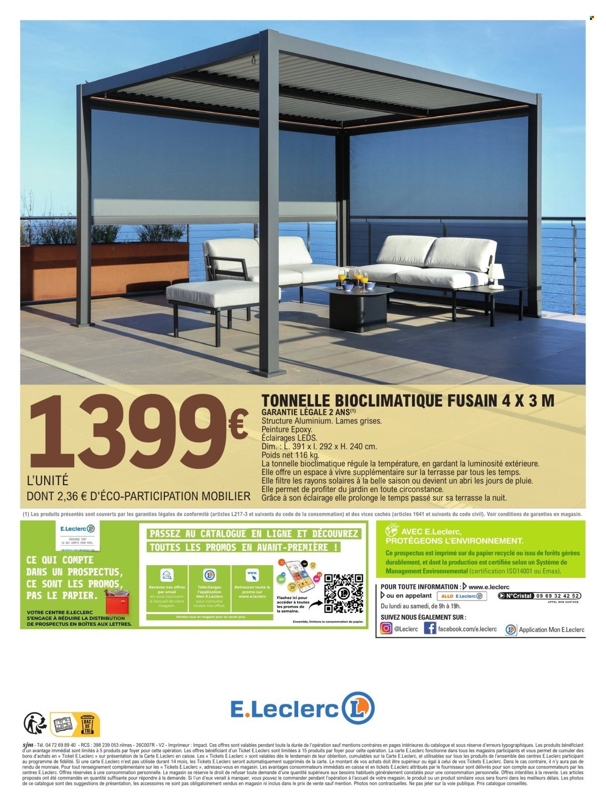 Catalogue E.LECLERC - PLEIN AIR GSA