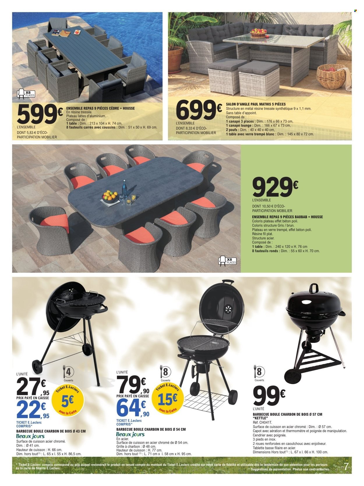 Catalogue E.LECLERC - PLEIN AIR GSA