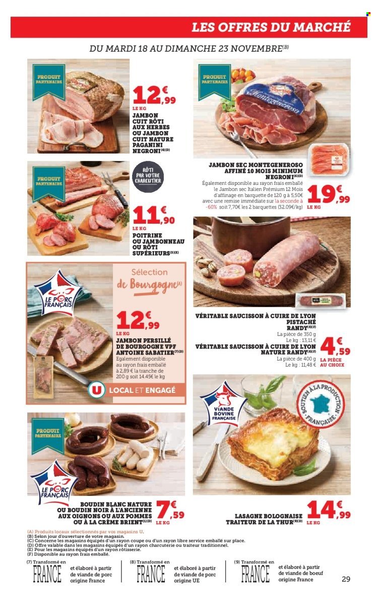 Catalogue HYPER U - Les prix bas de la semaine