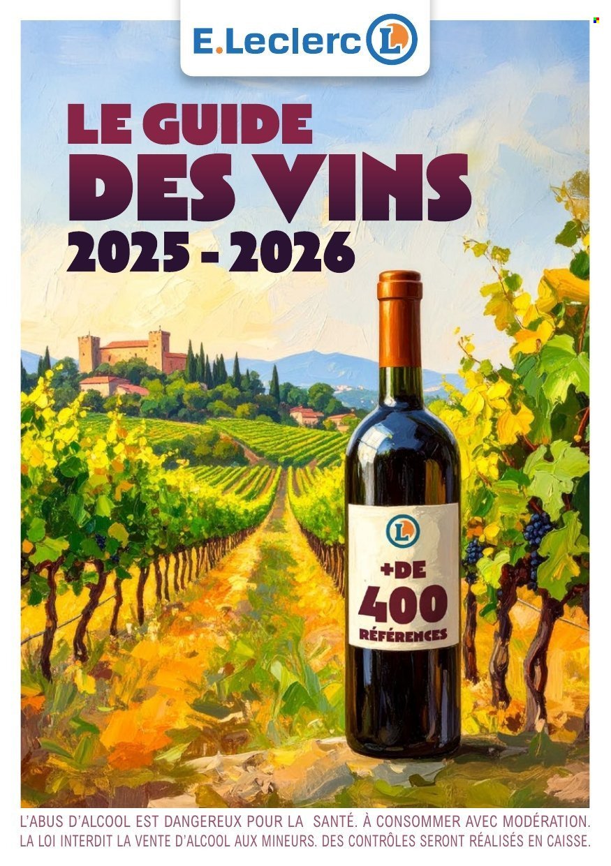Catalogue E.LECLERC - GUIDE DES VINS 2025/2026 (2025-09-03)