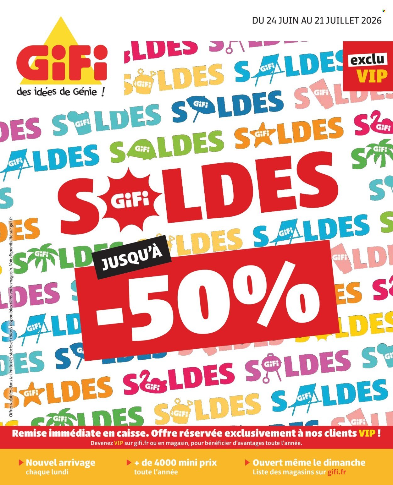 Catalogue GIFI - Soldes !