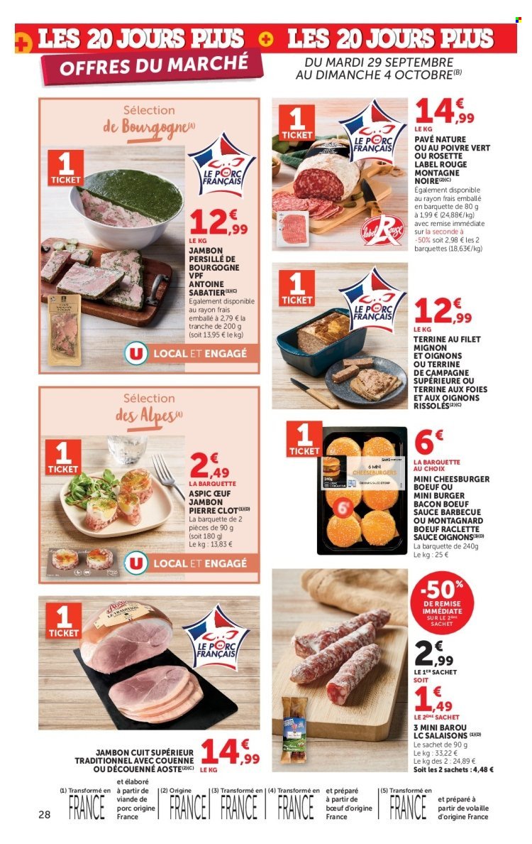 Catalogue HYPER U - Les prix bas de la semaine