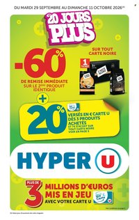 Catalogue HYPER U - Les prix bas de la semaine